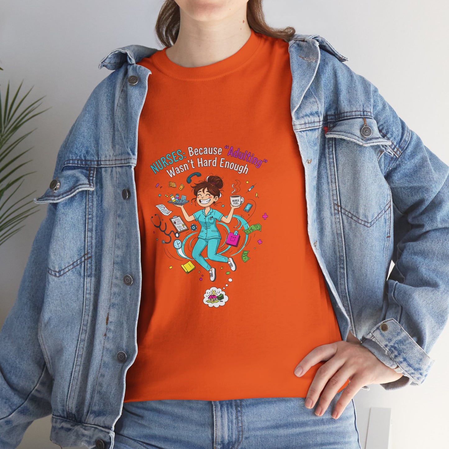 Fun Adventure T-Shirt, Unisex Heavy Cotton Tee for Outdoor Lovers, Gift for Travelers, Casual Wear, Adventure Seekers