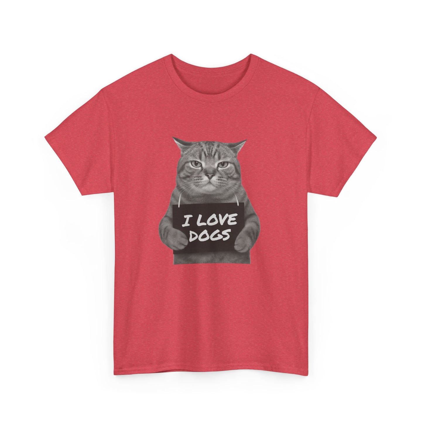 Cute Pet Lover Tee, I Love Dogs Cat Shirt, Animal Lovers Gift, Funny Graphic Tee, Unisex Cotton T-Shirt