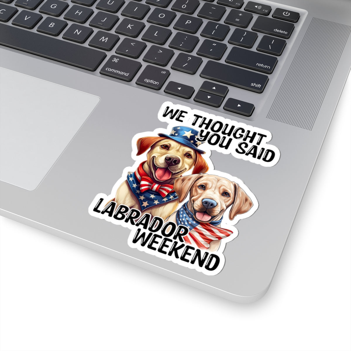 Fun Labrador Weekend Stickers, Cute Dog Stickers, Pet Lovers Gift, Laptop Decor, Memorial Day Stickers, Adventure Sticker