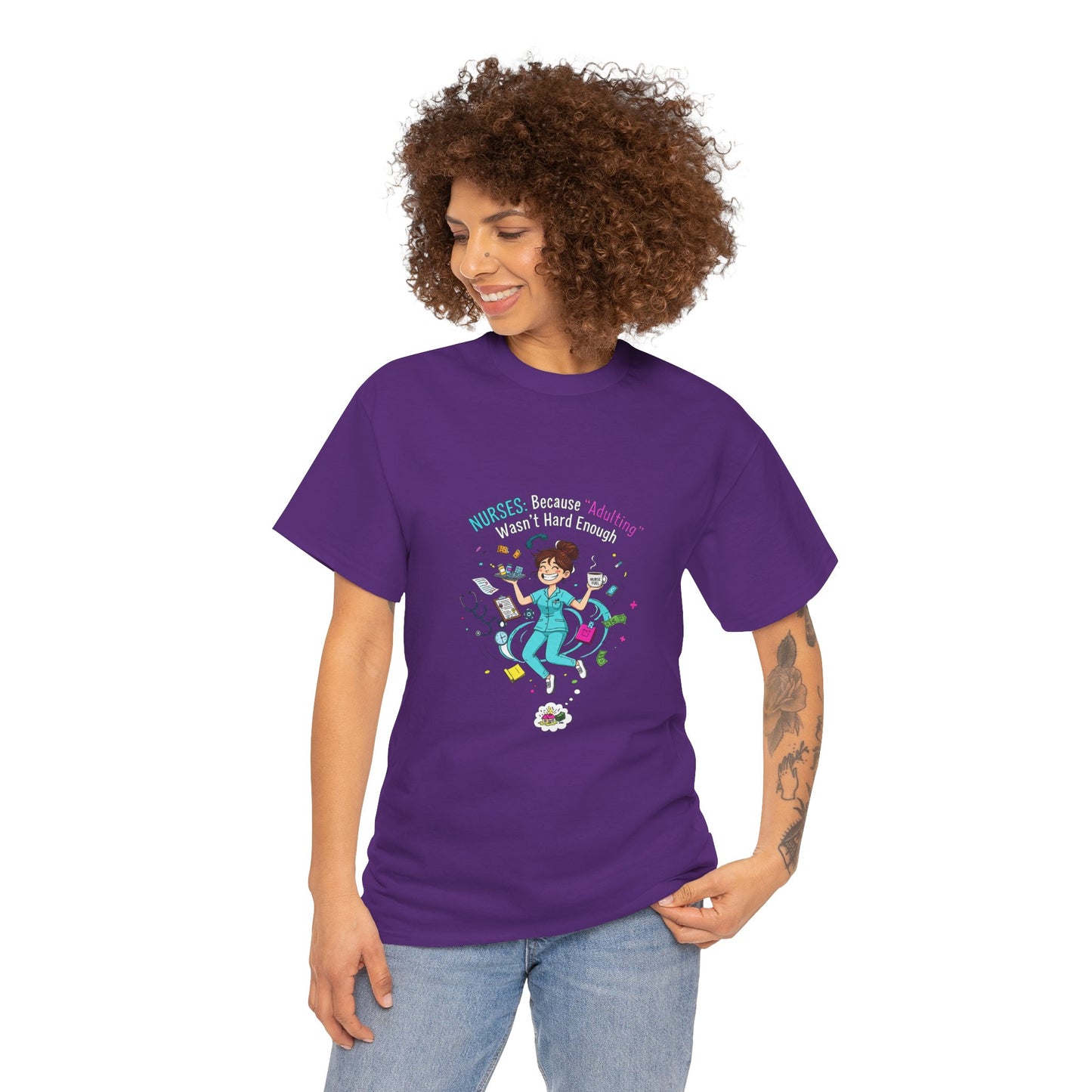Fun Adventure T-Shirt, Unisex Heavy Cotton Tee for Outdoor Lovers, Gift for Travelers, Casual Wear, Adventure Seekers
