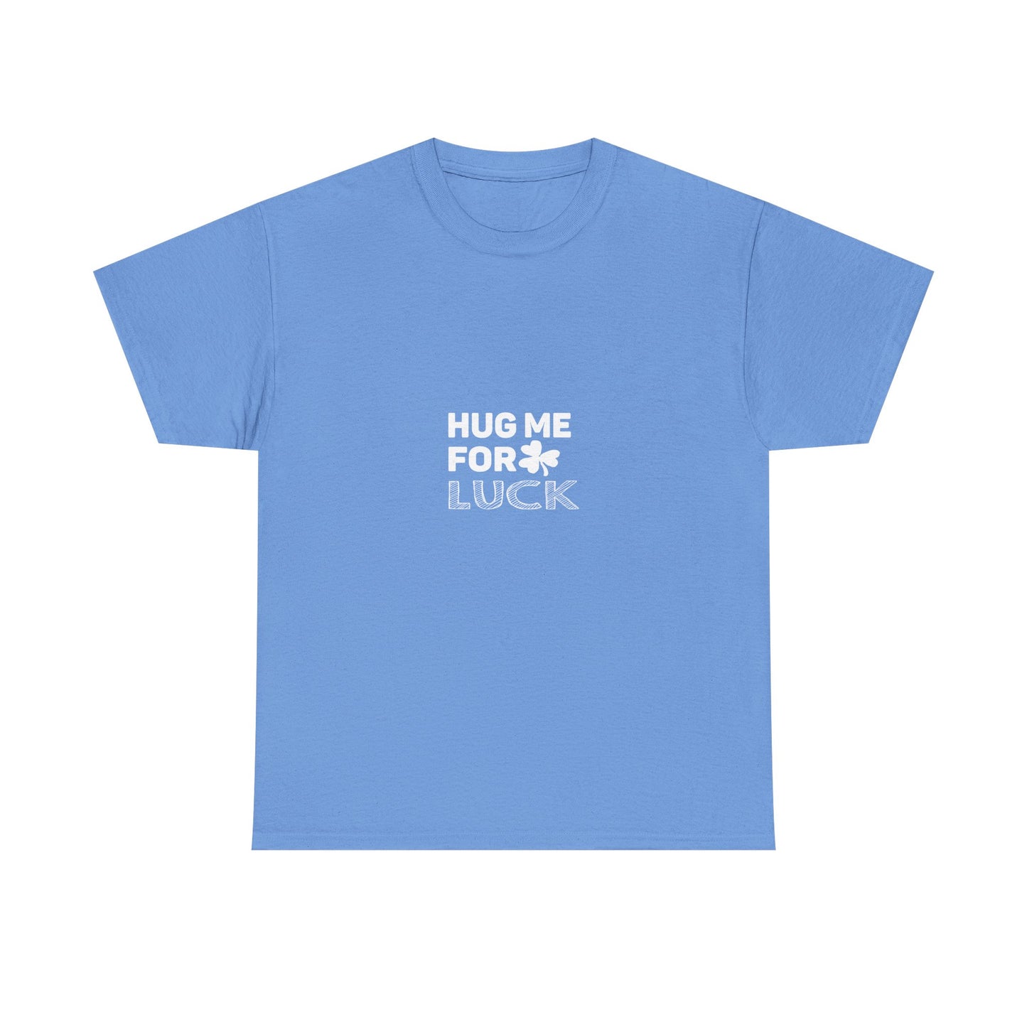 Lucky Hug Unisex Tee, Casual Wear, Gift for Friends, Good Luck Shirt, Birthday Gift, Positive Vibes