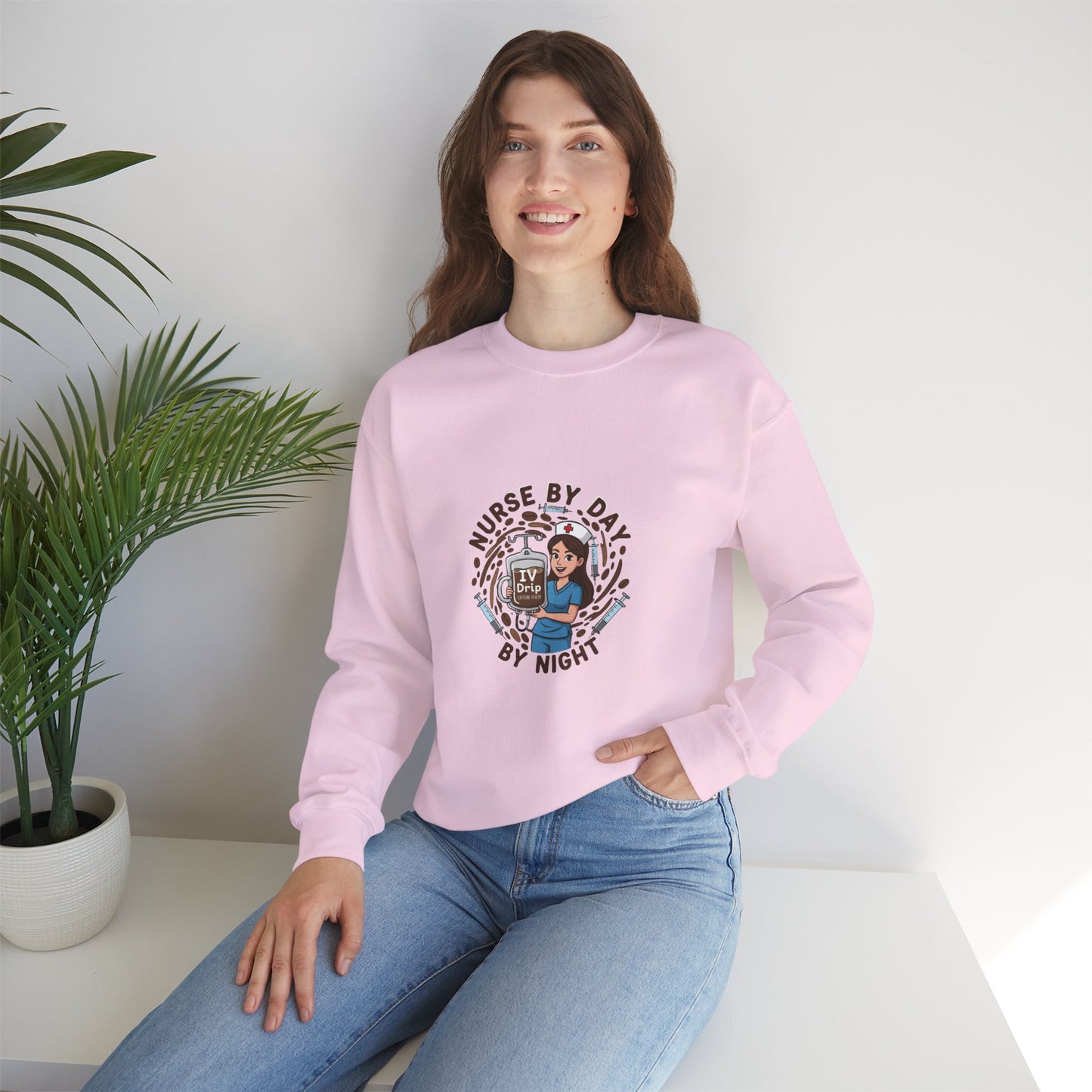 Nurse Crewneck Sweatshirt, Nurse Gift, Medical Apparel, Funny Sweatshirt, Healthcare Worker Gift, Comfortable Pullover
