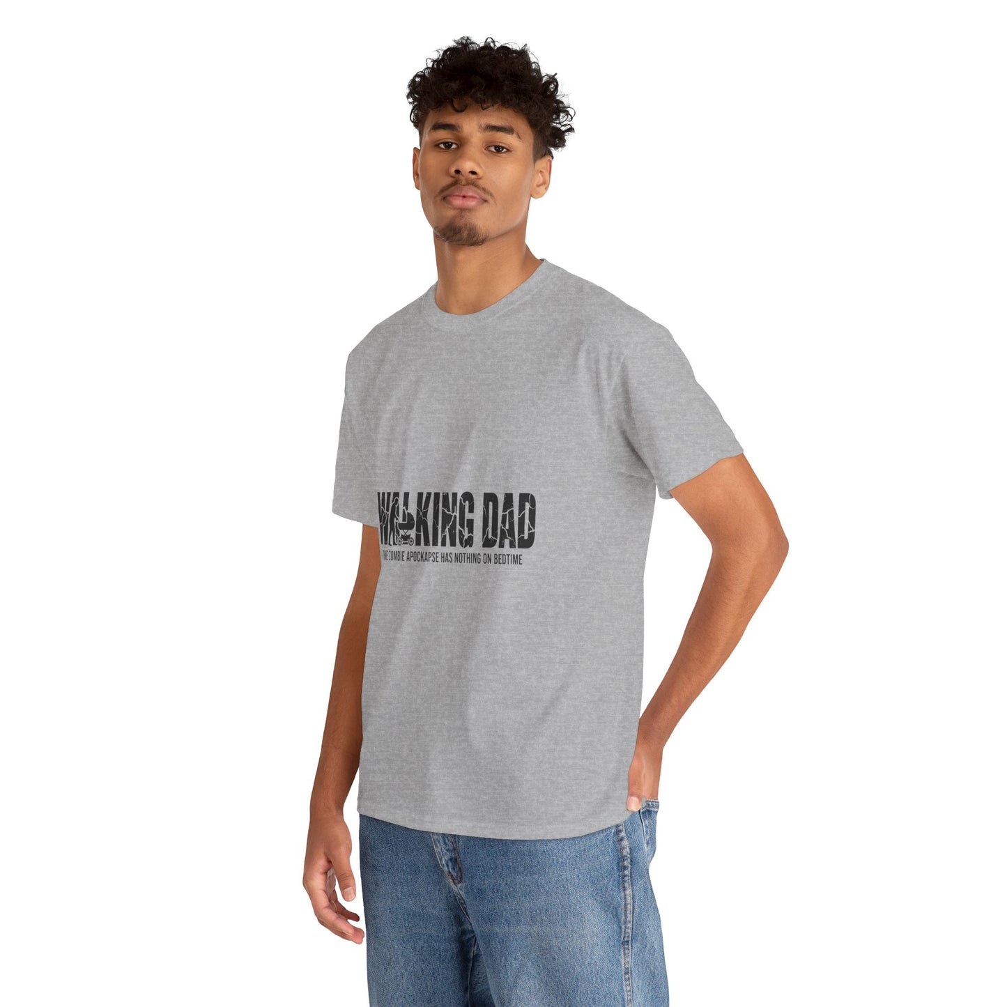 Walking Dead/Dad Funny - Unisex Heavy Cotton Tee for DADs