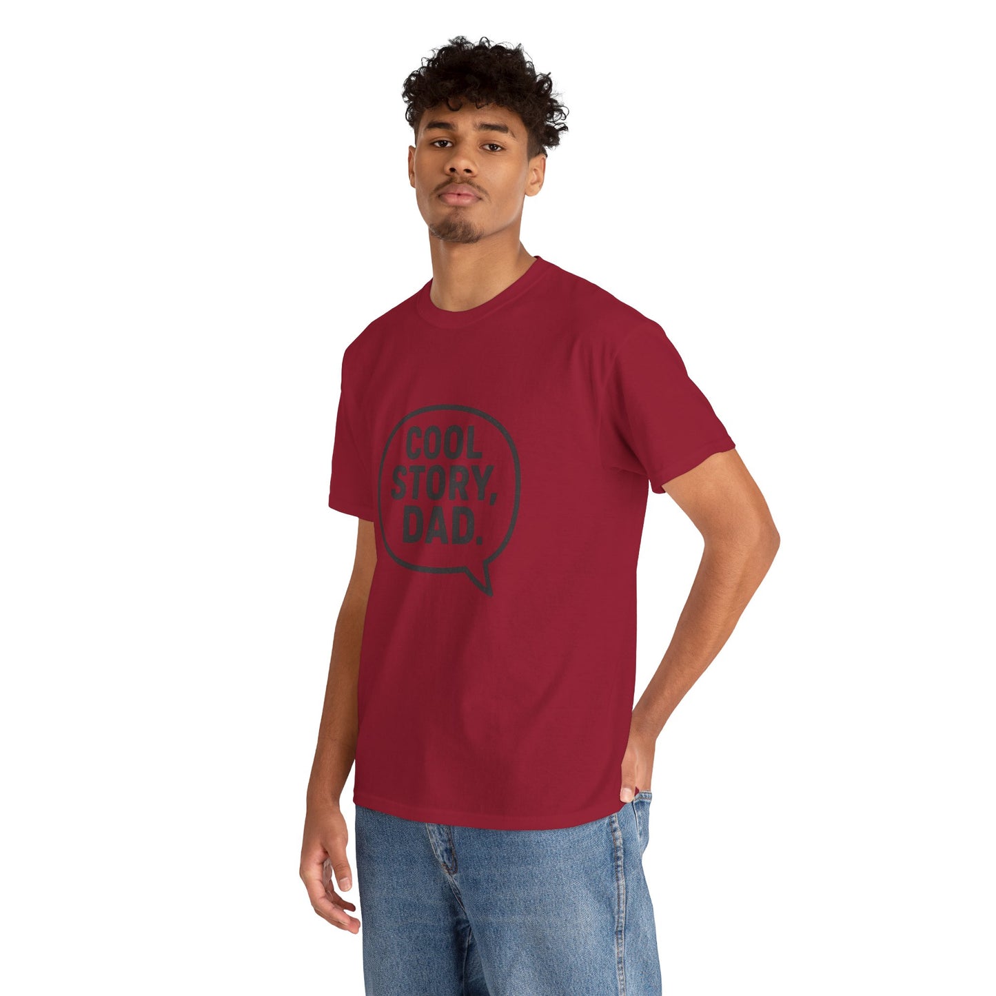 Cool Story Dad Tee | Father's Day Gift, Dad Humor Shirt, Unisex Statement Tee, Casual Gift for Him, Funny Graphic Tee