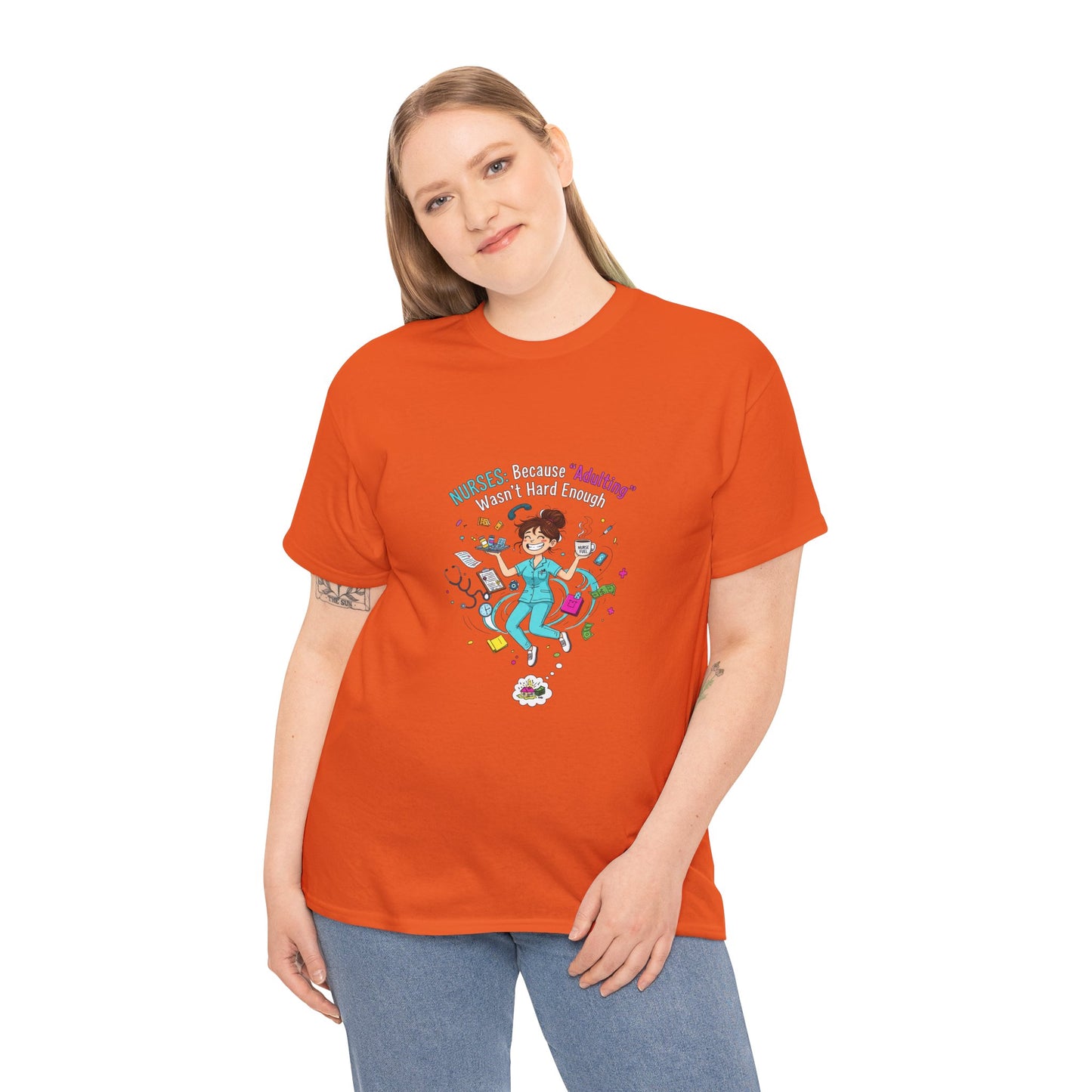 Fun Adventure T-Shirt, Unisex Heavy Cotton Tee for Outdoor Lovers, Gift for Travelers, Casual Wear, Adventure Seekers