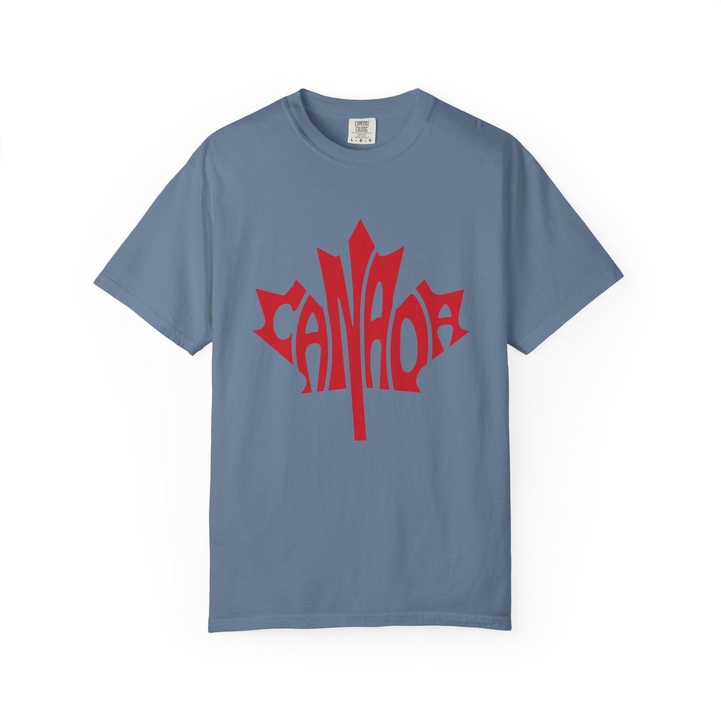 Canada Graphic T-Shirt, Unisex Tee, Garment-Dyed Style, Casual Wear, Summer Essentials, Canadian Pride, Unique Gift Idea