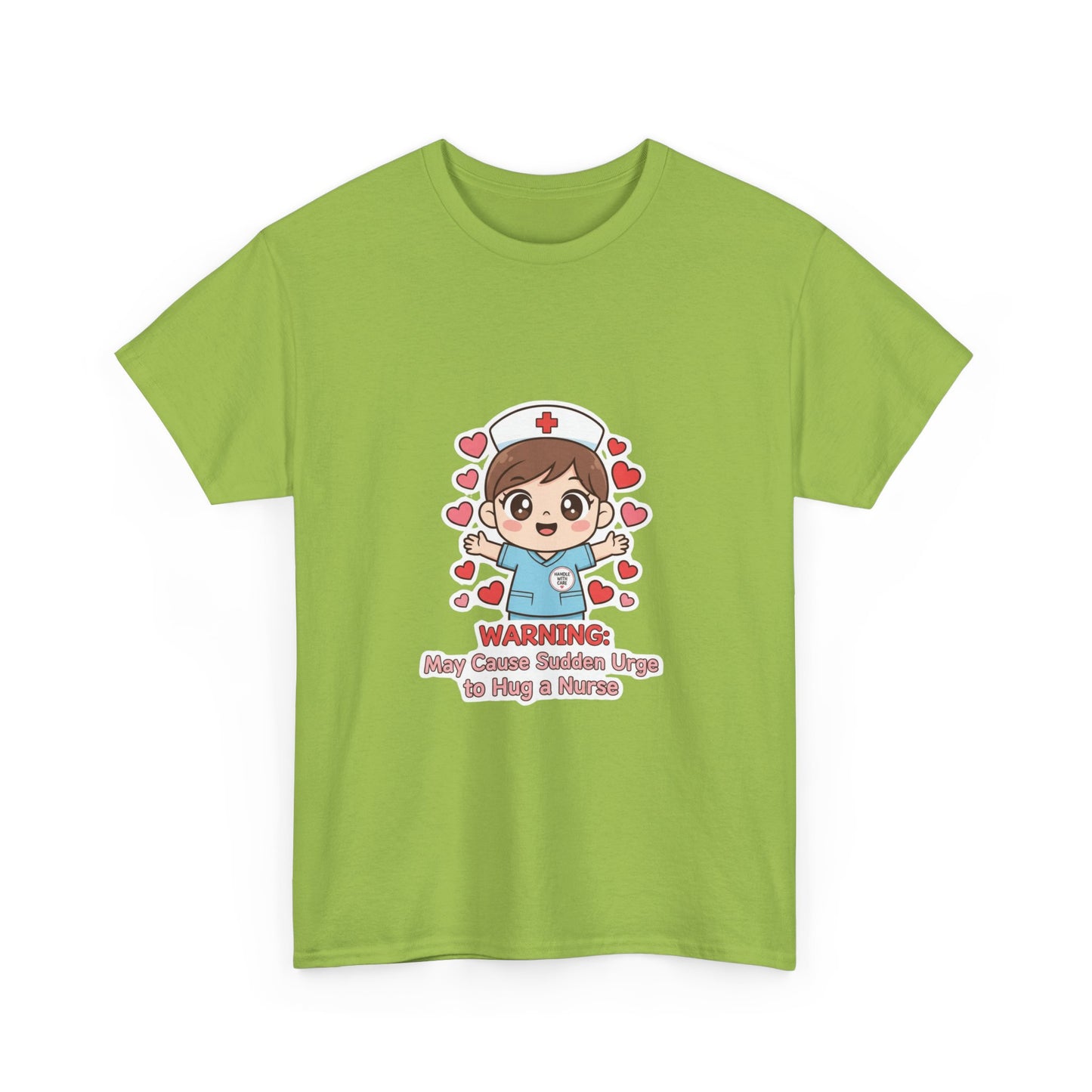 Nurse Humor Tee, Unisex Heavy Cotton Tee for Healthcare Workers, Cute Nurse Shirt, Gift for Nurses, Funny Medical Apparel, Casual T-Shirt