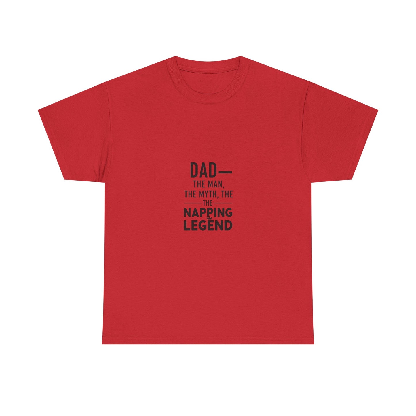 Dad Napping Legend Tee, Father's Day Gift, Funny T-Shirt, Unisex Cotton Tee, Gift for Dad, Cool Dad Shirt, Personalized Father's Day Apparel