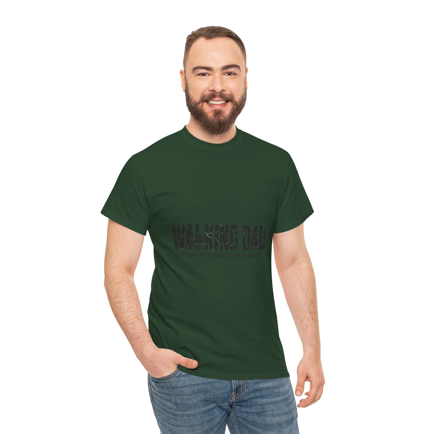 Walking Dead/Dad Funny - Unisex Heavy Cotton Tee for DADs