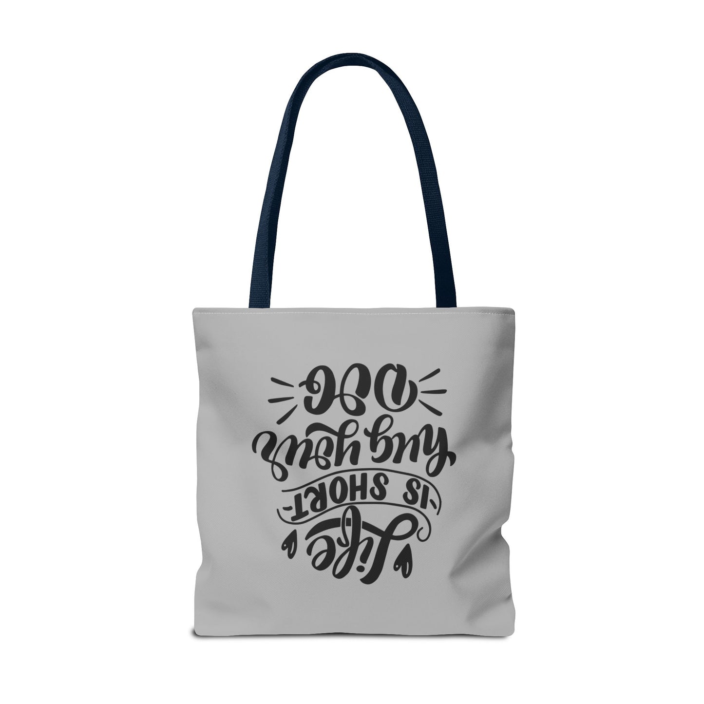 Cute Dog Lover Tote Bag - Life is Short, Hug Your Dog | Pet Owner Gift, Dog Mom Tote, Inspirational Eco-Friendly Bag