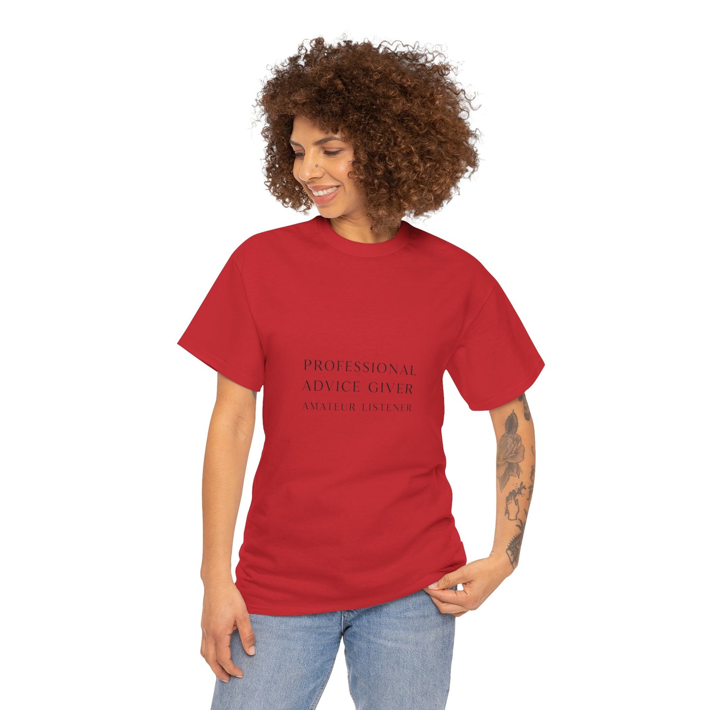 Professional Advice Giver Unisex Heavy Cotton Tee, Gift for Best Friend, Casual Wear, Advice Giver Shirt, Funny Tee, Unique Gift