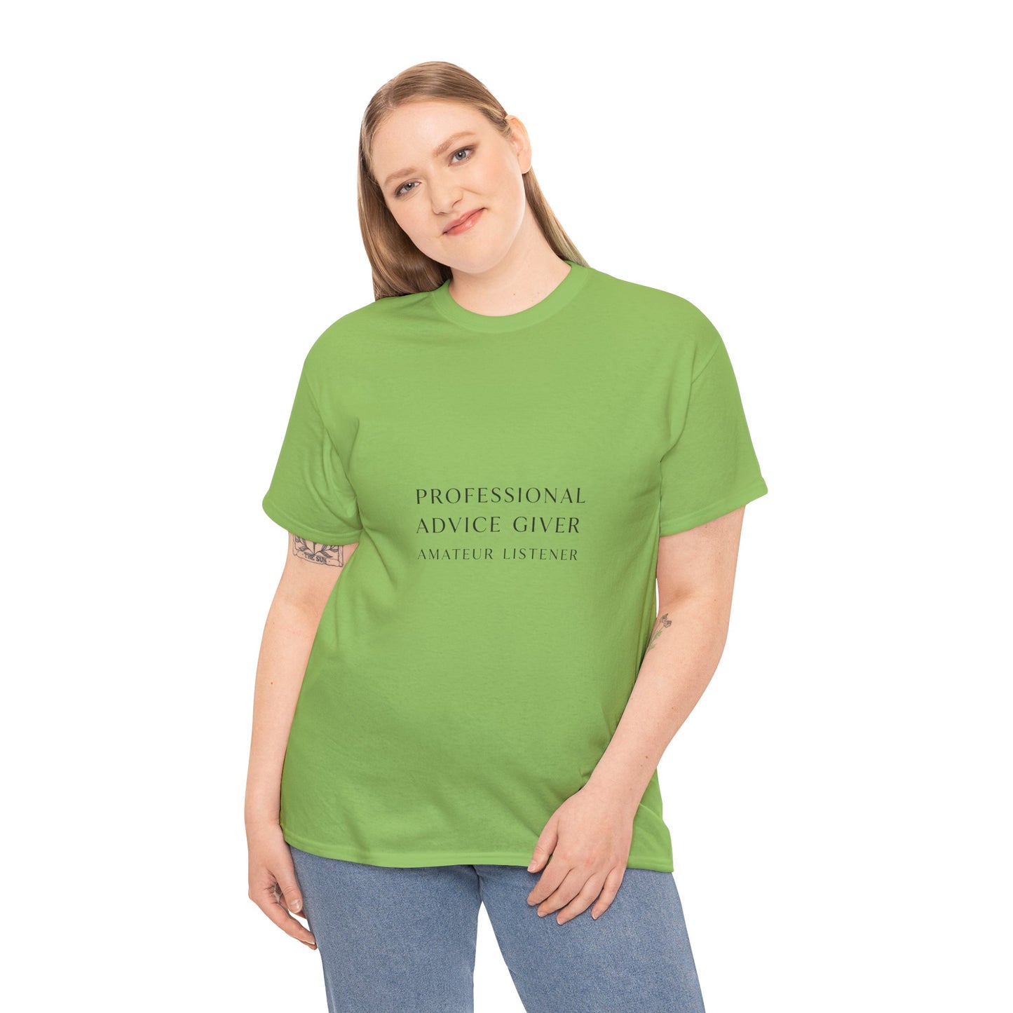 Professional Advice Giver Unisex Heavy Cotton Tee, Gift for Best Friend, Casual Wear, Advice Giver Shirt, Funny Tee, Unique Gift