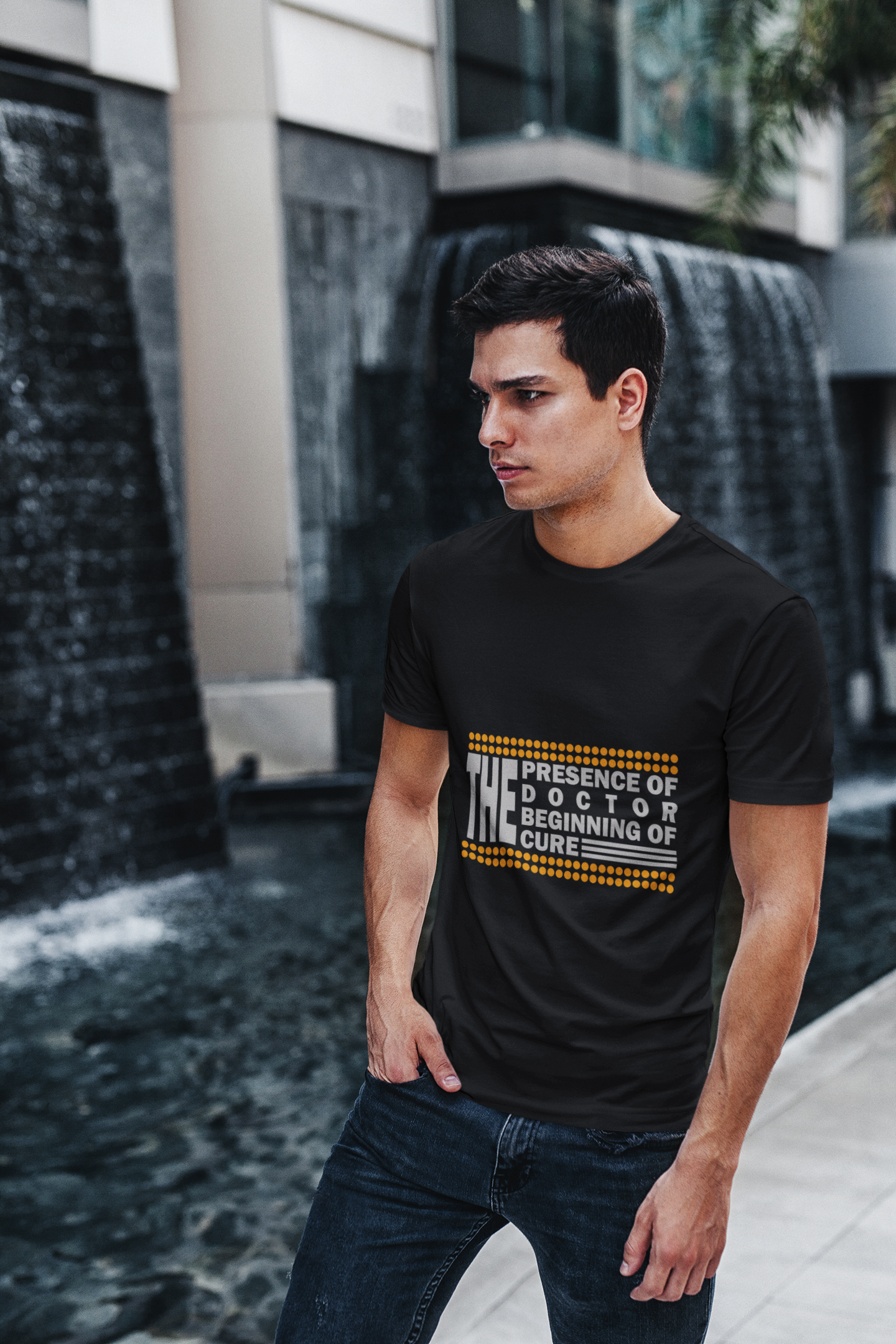 The Presence of Doctor Tee, Unisex T-Shirt, Medical Humor Gift, Doctor's Day, Healthcare Apparel, Patient’s Cure Shirt