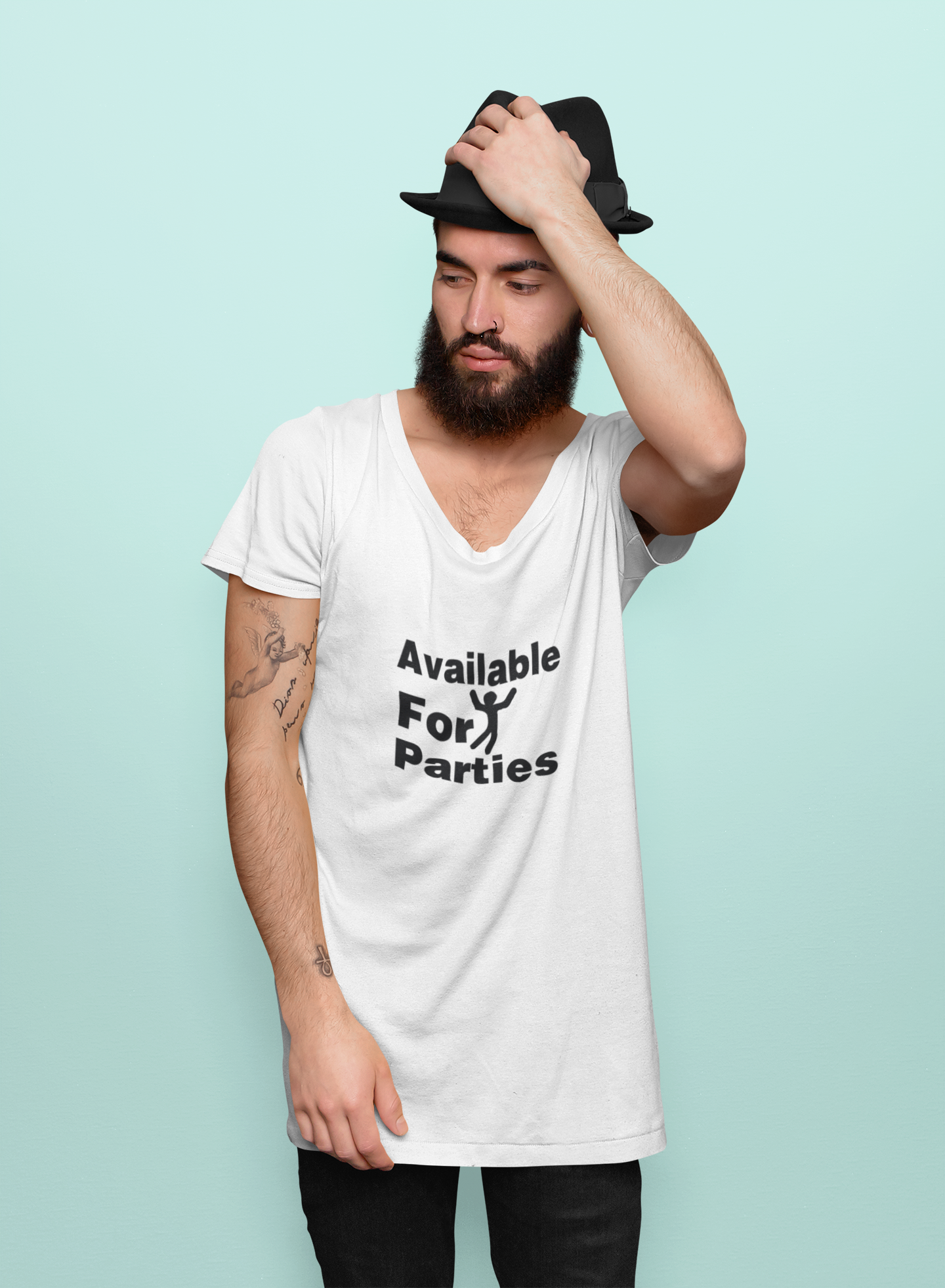 Humorous Party T-Shirt - Available For Parties, Fun Gift, Unisex Tee, Casual Wear, Party Apparel