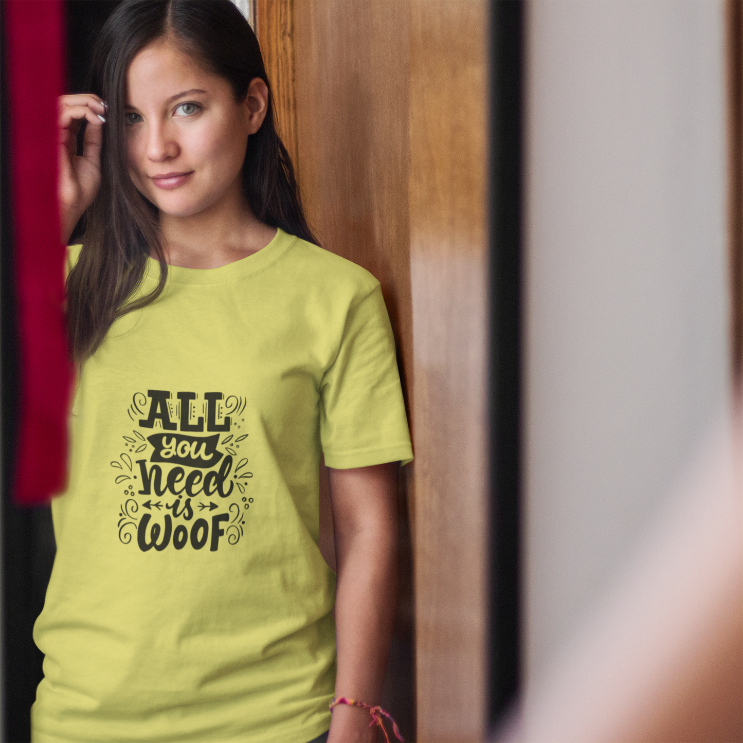 Unisex Dog Lover T-Shirt - "All You Need is Woof" - Perfect for Pet Owners, Gifts, Casual Wear, Animal Lovers, Birthdays