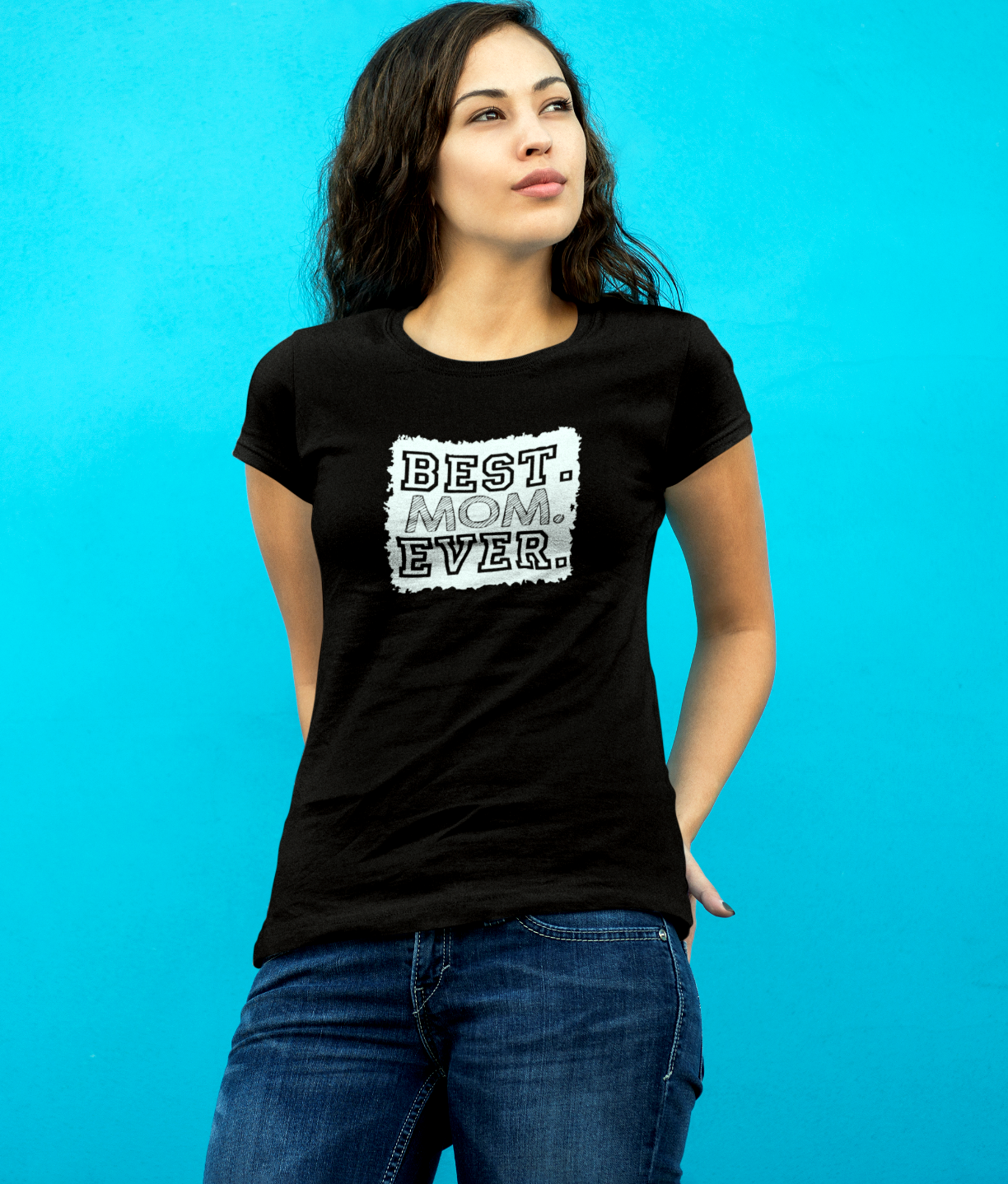 Best Mom Ever Unisex Tee - Perfect Gift for Mother's Day, Birthday, Family Events, Casual Wear, Gifts for Moms