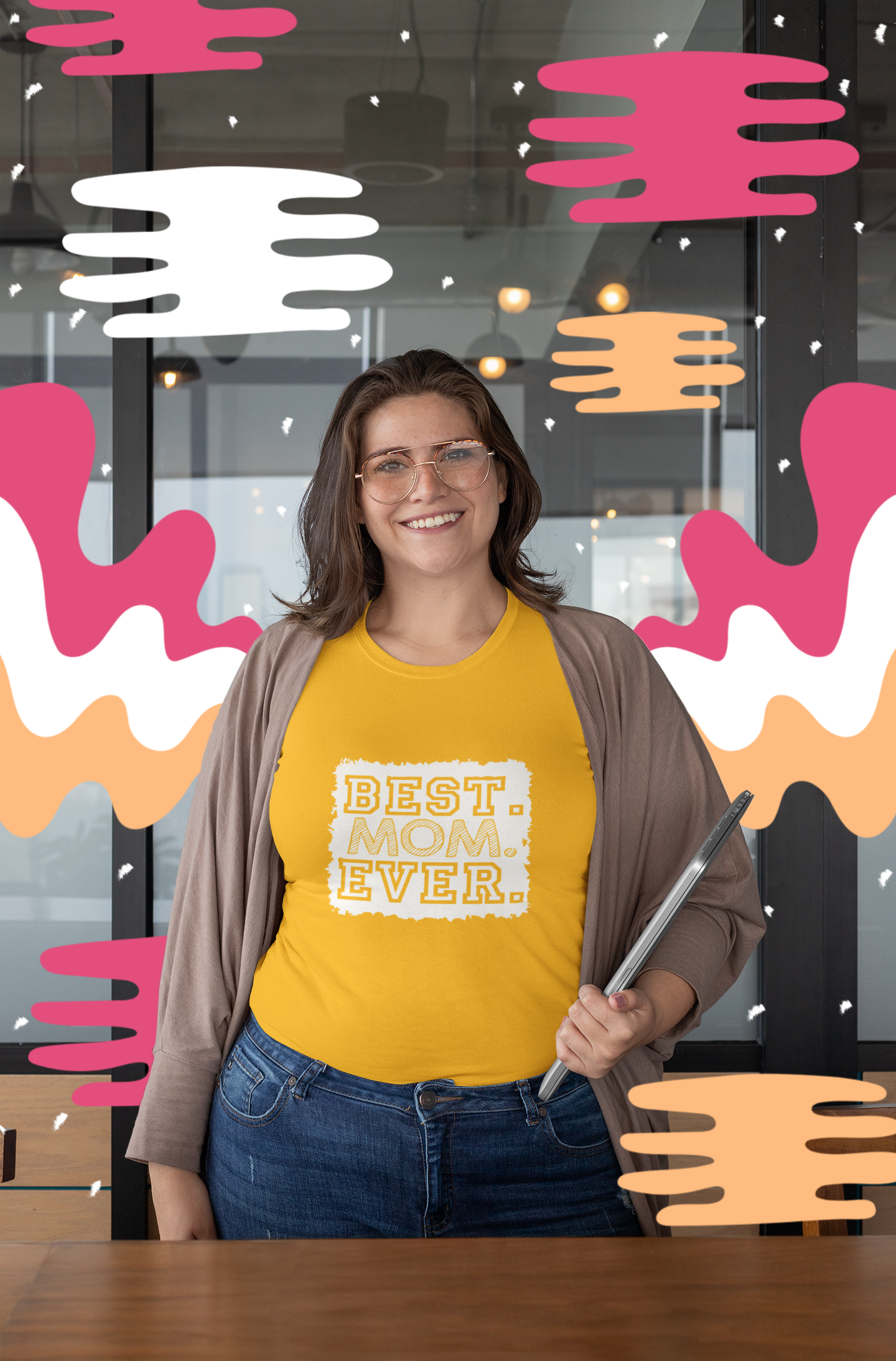 Best Mom Ever Unisex Tee - Perfect Gift for Mother's Day, Birthday, Family Events, Casual Wear, Gifts for Moms