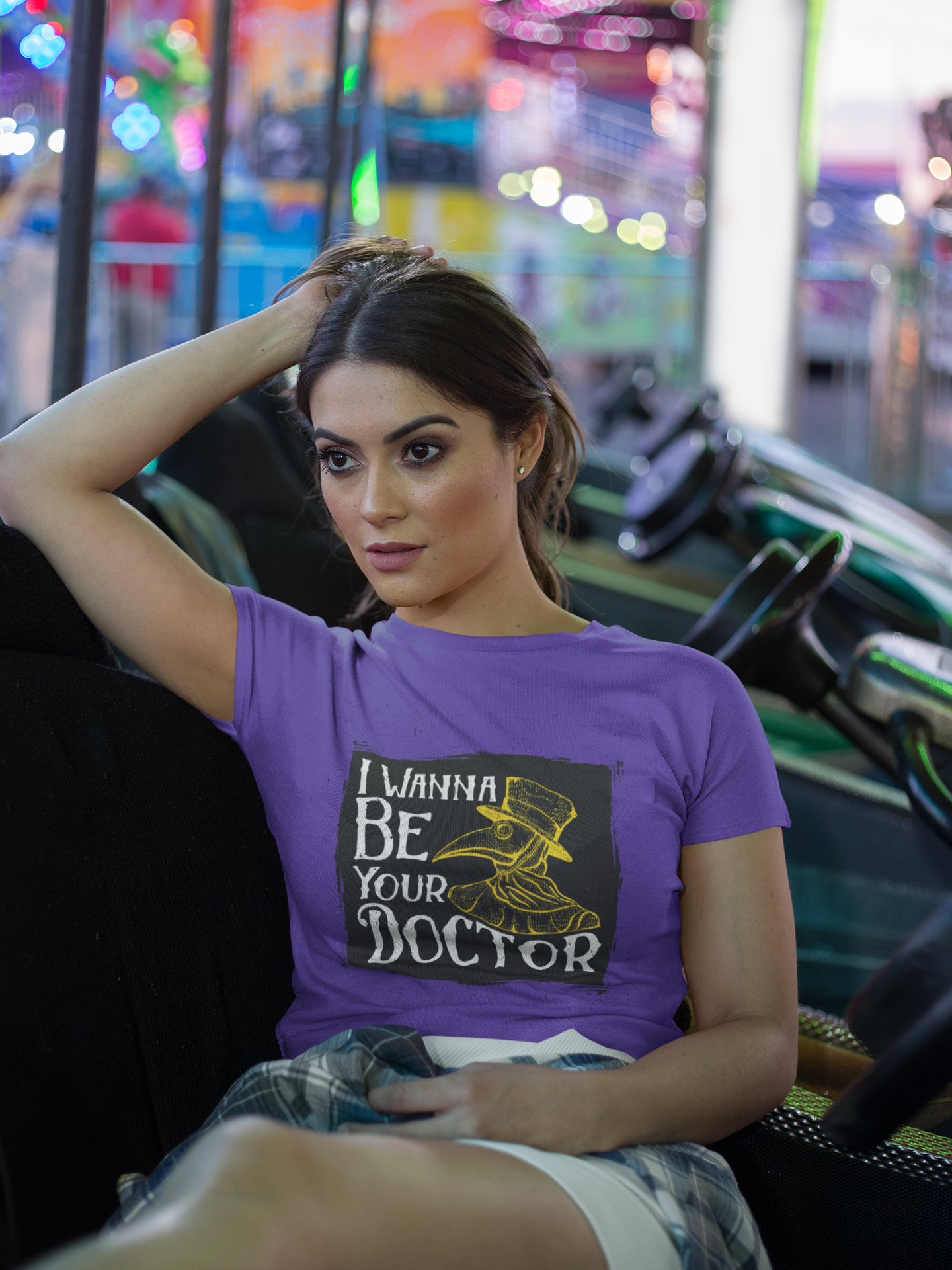 I wanna be your doctor funny Unisex Heavy Cotton Tee