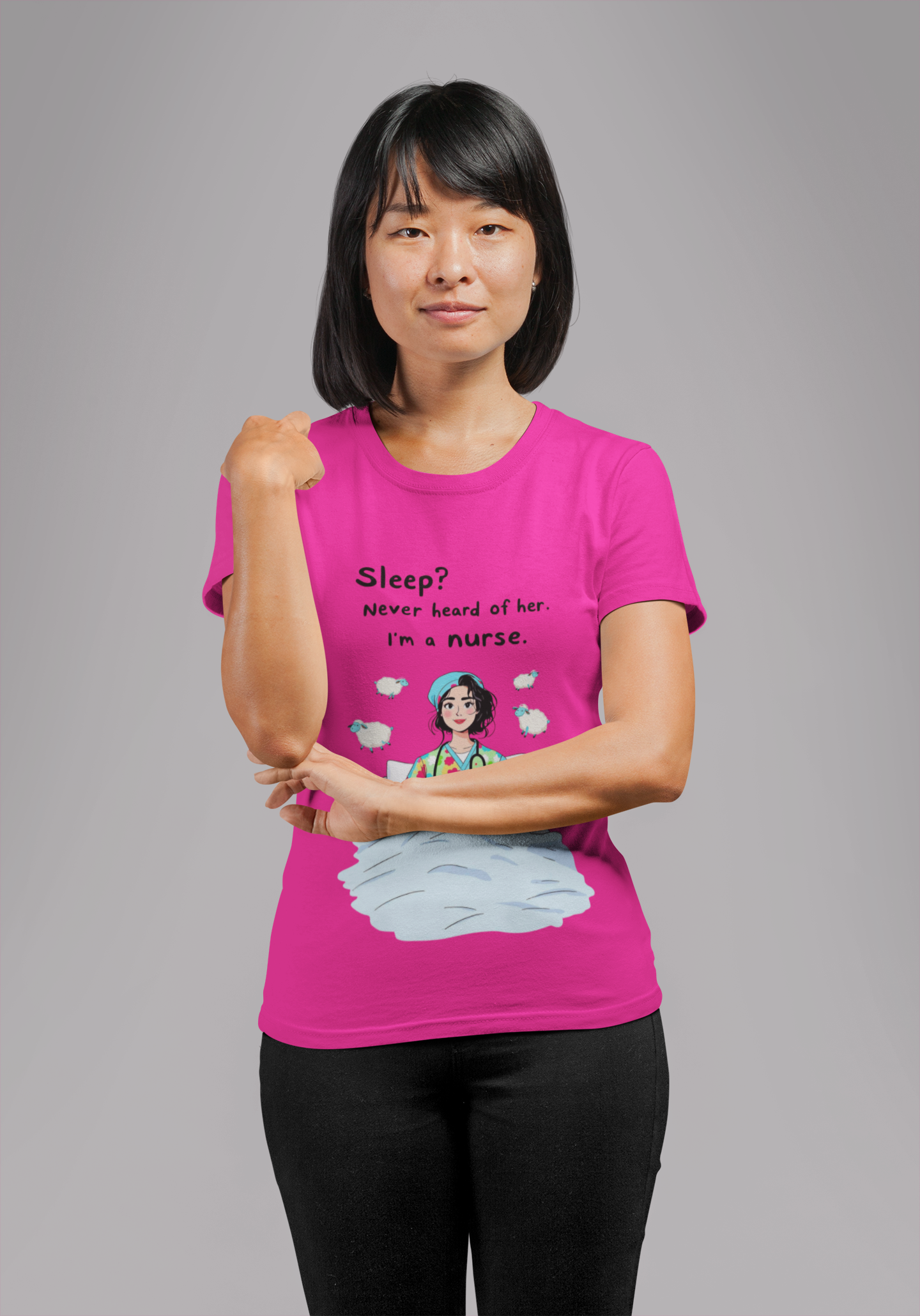Nurse Humor Tee, Funny Unisex Cotton Shirt, Gift for Nurses, Healthcare Worker Apparel, Cute Nurse Gift Idea, Unique Gift for Nurse