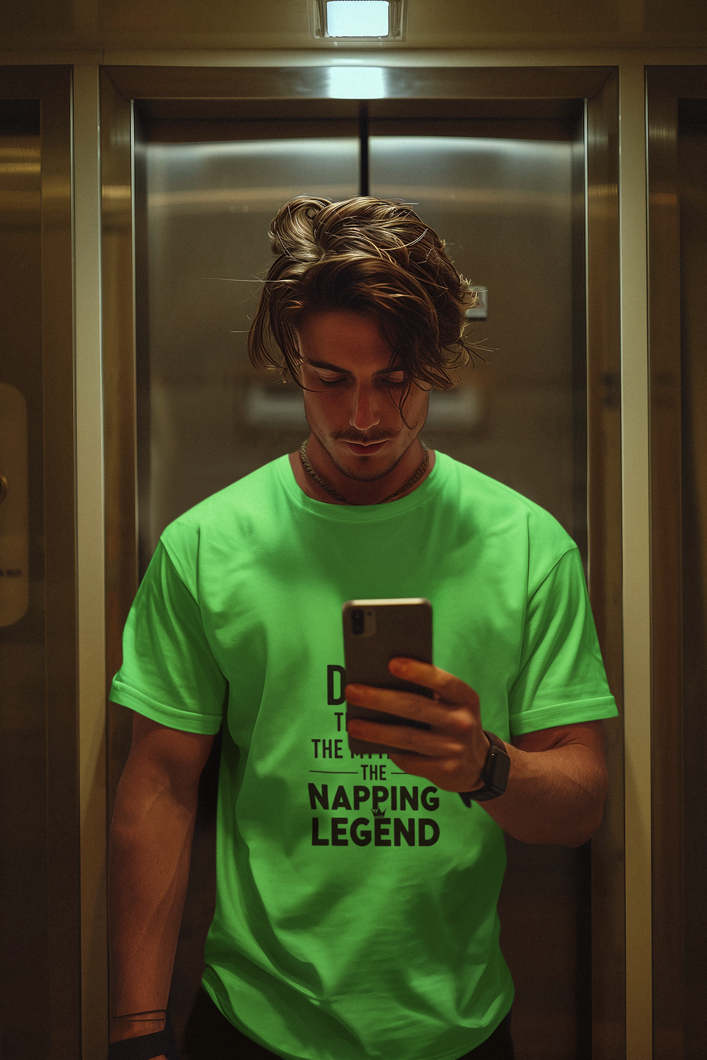 Dad Napping Legend Tee, Father's Day Gift, Funny T-Shirt, Unisex Cotton Tee, Gift for Dad, Cool Dad Shirt, Personalized Father's Day Apparel