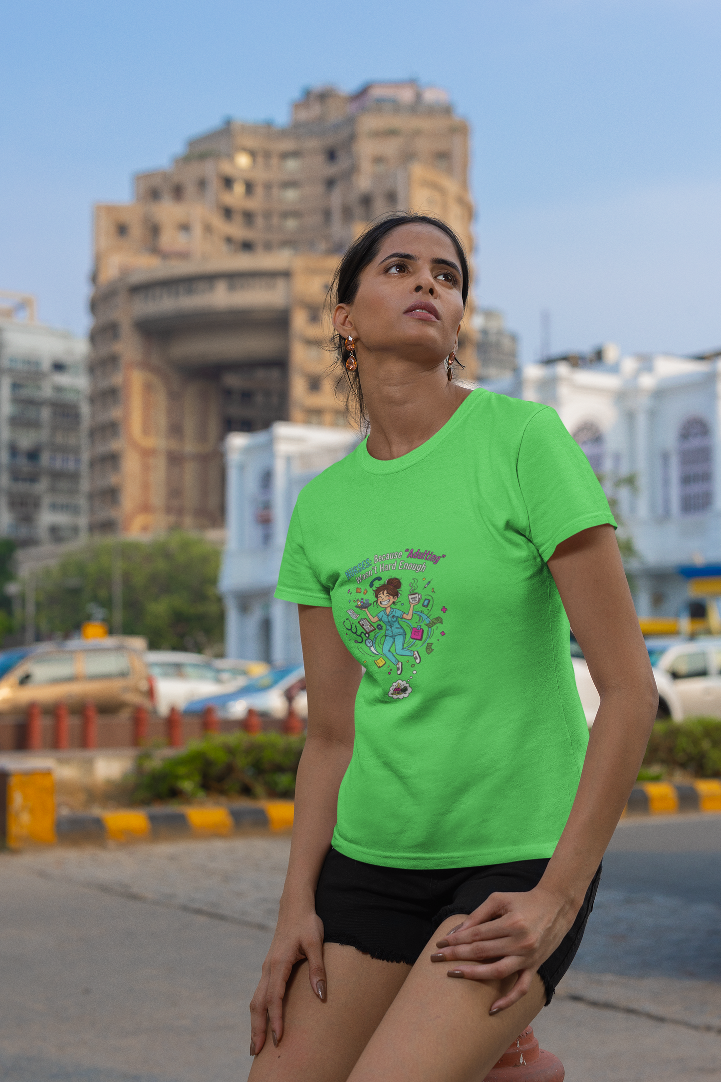 Fun Adventure T-Shirt, Unisex Heavy Cotton Tee for Outdoor Lovers, Gift for Travelers, Casual Wear, Adventure Seekers