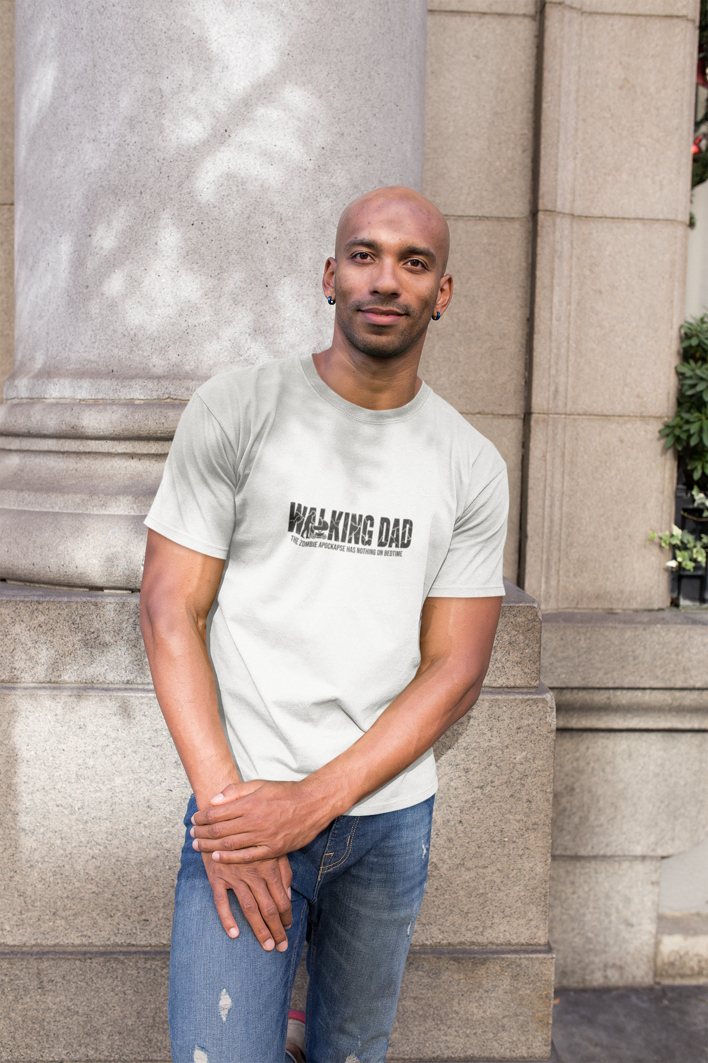 Walking Dead/Dad Funny - Unisex Heavy Cotton Tee for DADs