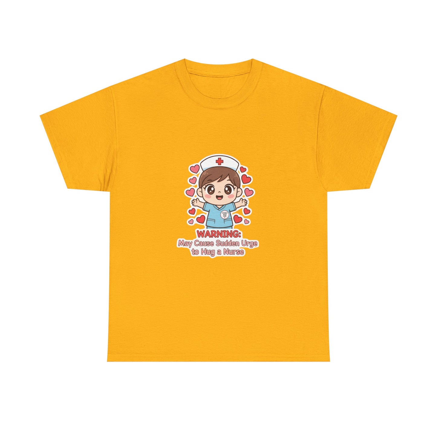 Nurse Humor Tee, Unisex Heavy Cotton Tee for Healthcare Workers, Cute Nurse Shirt, Gift for Nurses, Funny Medical Apparel, Casual T-Shirt