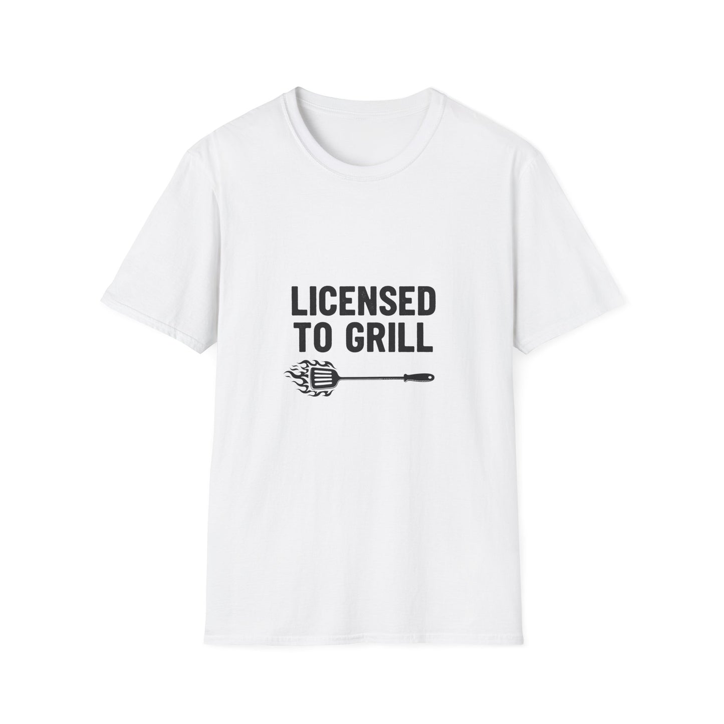 Licensed to Grill Unisex T-Shirt | Funny BBQ Apparel, Grilling Gift, Summer Cookout Top, Foodie Shirt, Outdoor Party Wear