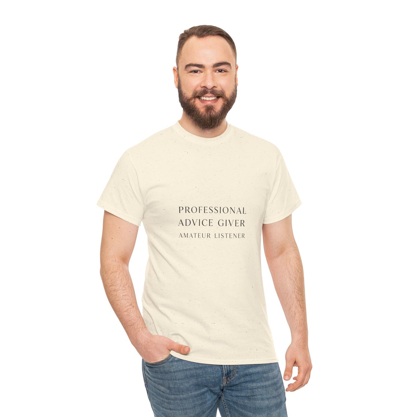 Professional Advice Giver Unisex Heavy Cotton Tee, Gift for Best Friend, Casual Wear, Advice Giver Shirt, Funny Tee, Unique Gift