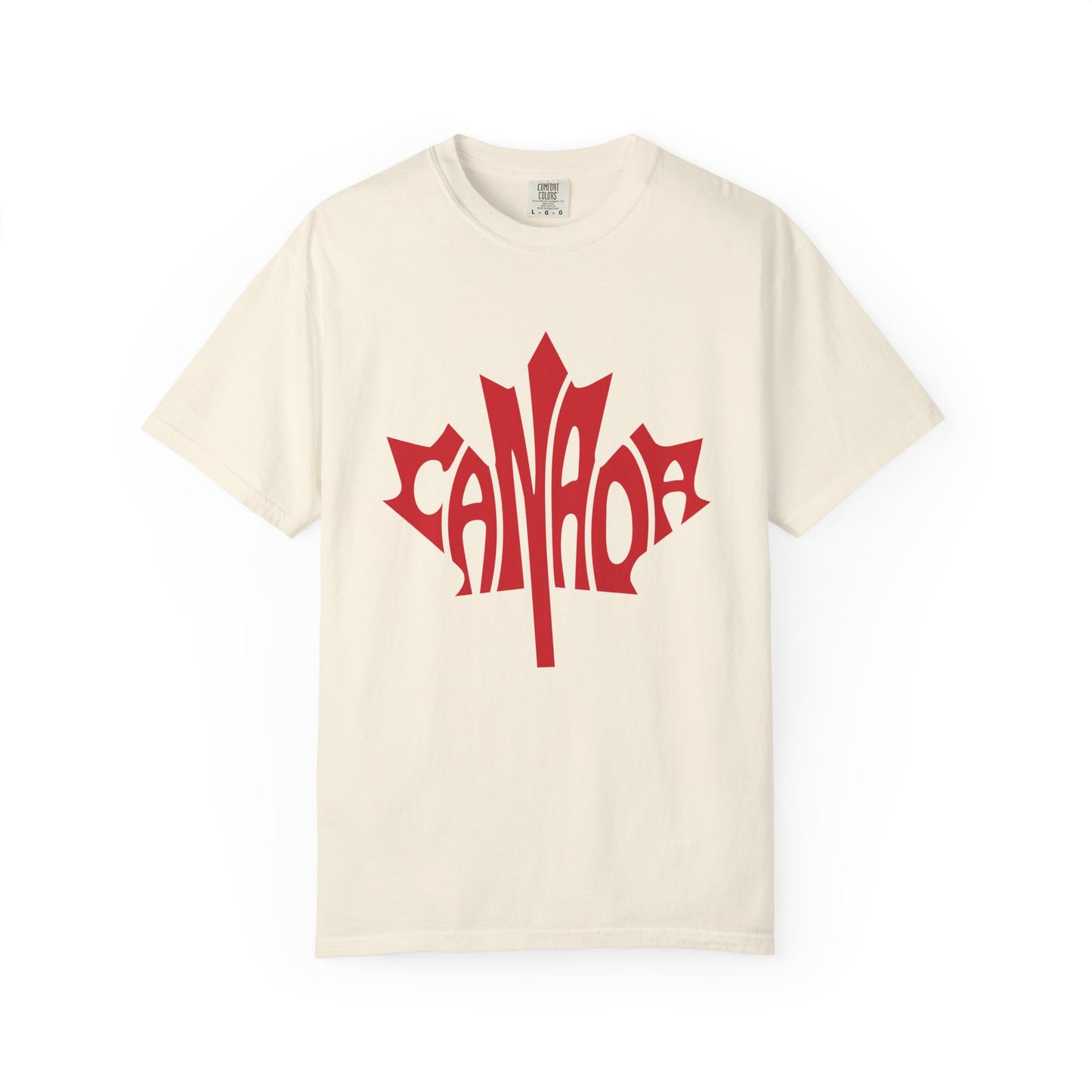 Canada Graphic T-Shirt, Unisex Tee, Garment-Dyed Style, Casual Wear, Summer Essentials, Canadian Pride, Unique Gift Idea