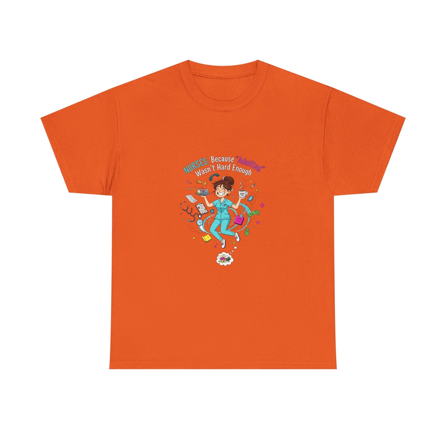 Fun Adventure T-Shirt, Unisex Heavy Cotton Tee for Outdoor Lovers, Gift for Travelers, Casual Wear, Adventure Seekers