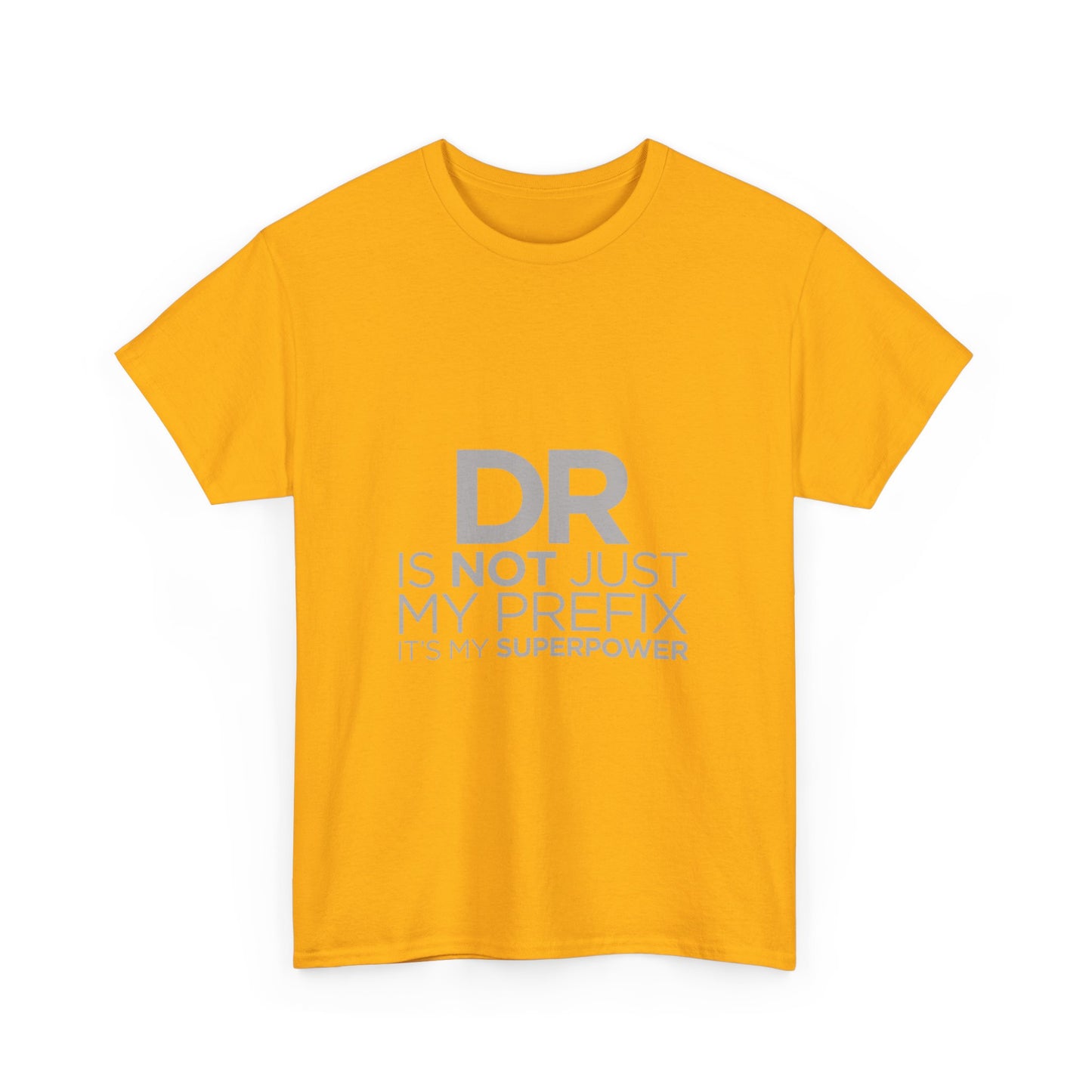 Doctor Superpower Tee | Unisex Heavy Cotton Shirt for Medical Professionals, Graduation Gift, Doctor Appreciation, Funny Gift