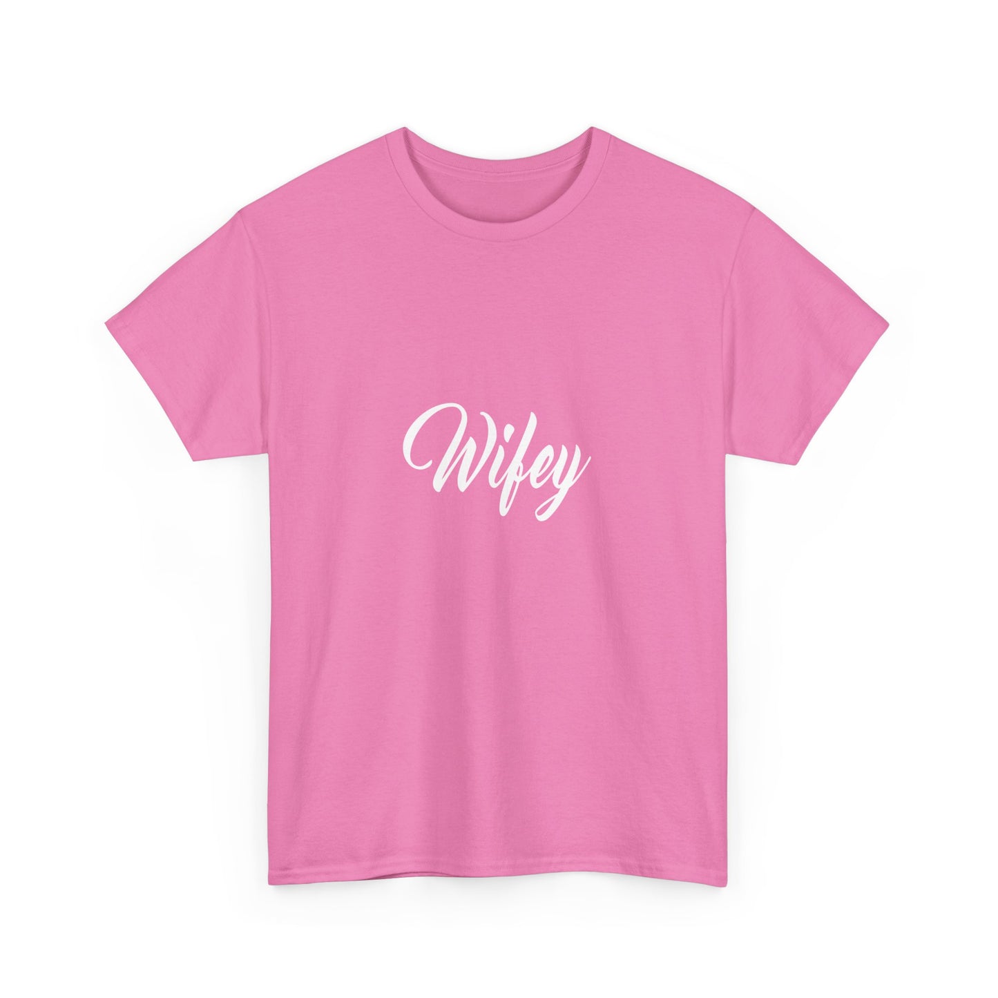 Wifey Unisex Cotton Tee - Cute Girlfriend Gift, Casual Fashion, Valentine's Day, Engagement, Wedding Party Tee