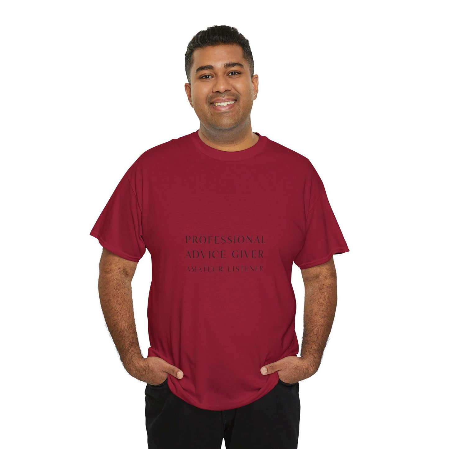 Professional Advice Giver Unisex Heavy Cotton Tee, Gift for Best Friend, Casual Wear, Advice Giver Shirt, Funny Tee, Unique Gift