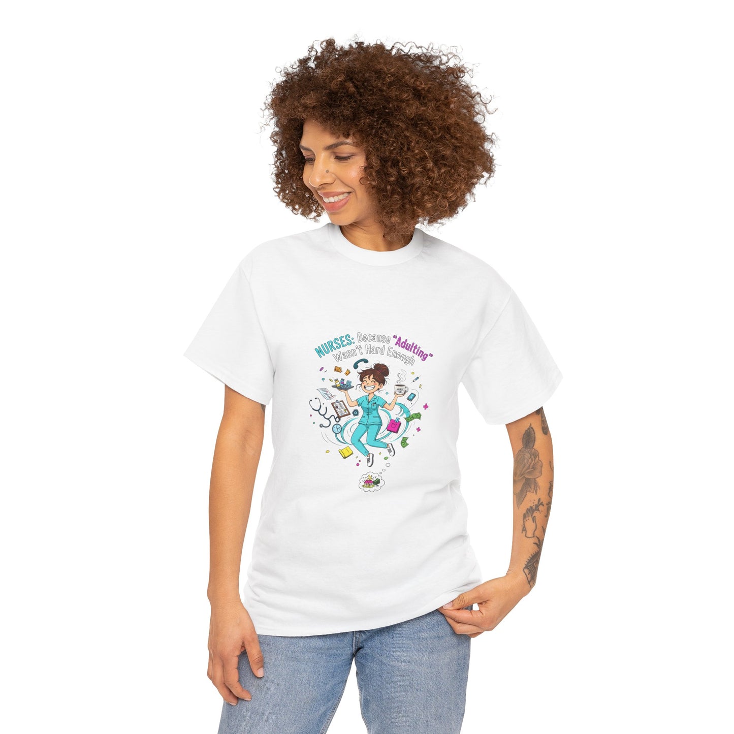 Fun Adventure T-Shirt, Unisex Heavy Cotton Tee for Outdoor Lovers, Gift for Travelers, Casual Wear, Adventure Seekers