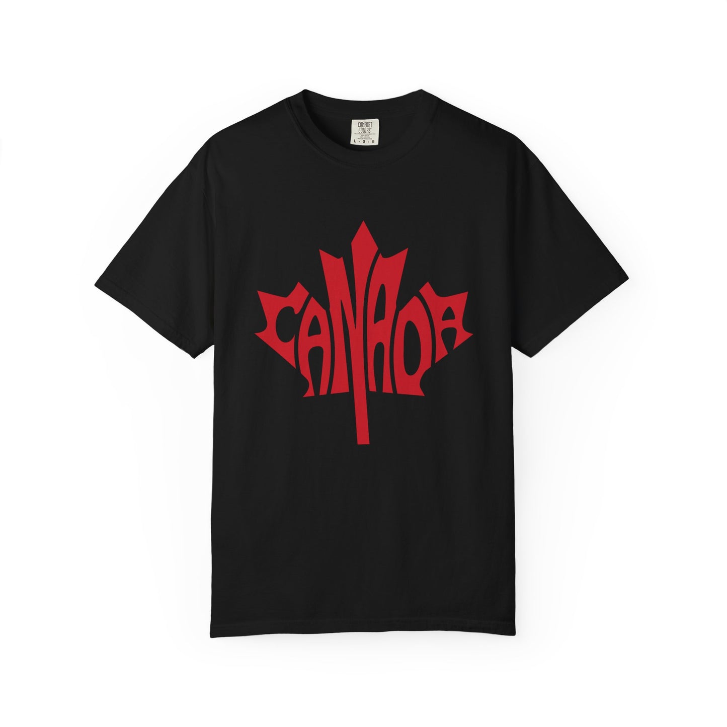 Canada Graphic T-Shirt, Unisex Tee, Garment-Dyed Style, Casual Wear, Summer Essentials, Canadian Pride, Unique Gift Idea