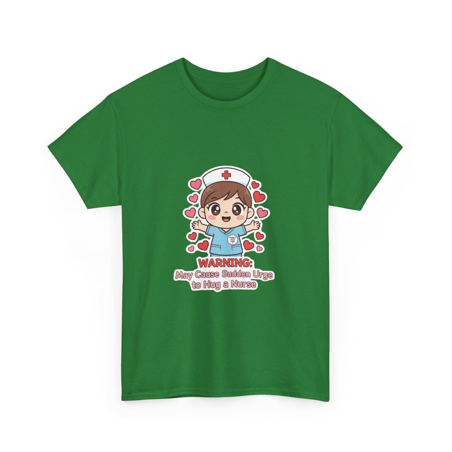 Nurse Humor Tee, Unisex Heavy Cotton Tee for Healthcare Workers, Cute Nurse Shirt, Gift for Nurses, Funny Medical Apparel, Casual T-Shirt