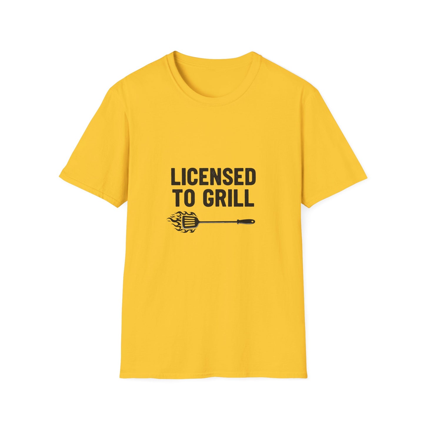 Licensed to Grill Unisex T-Shirt | Funny BBQ Apparel, Grilling Gift, Summer Cookout Top, Foodie Shirt, Outdoor Party Wear