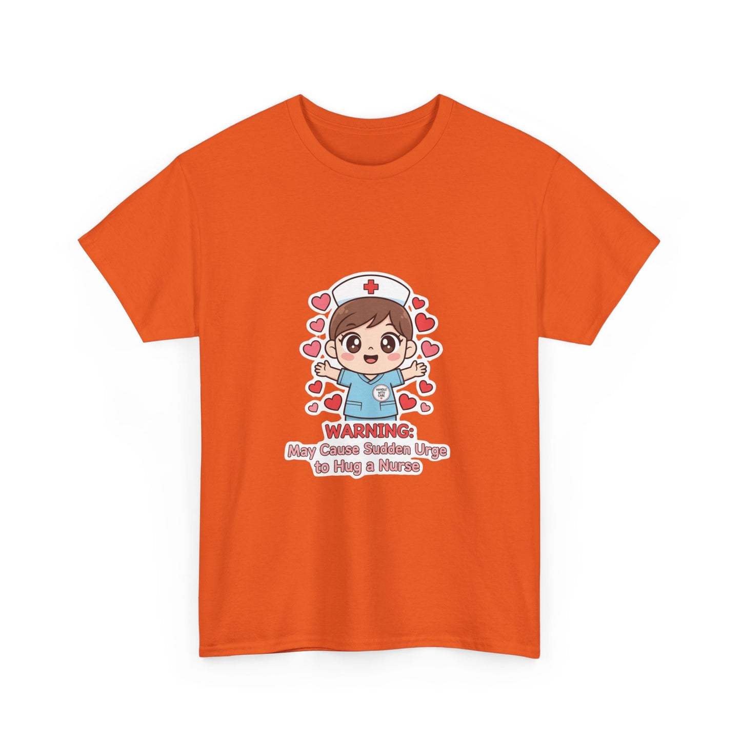 Nurse Humor Tee, Unisex Heavy Cotton Tee for Healthcare Workers, Cute Nurse Shirt, Gift for Nurses, Funny Medical Apparel, Casual T-Shirt