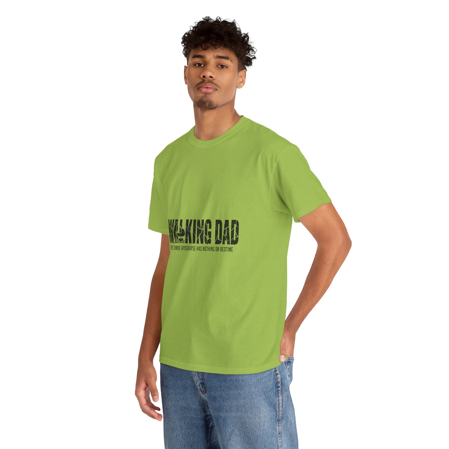 Walking Dead/Dad Funny - Unisex Heavy Cotton Tee for DADs