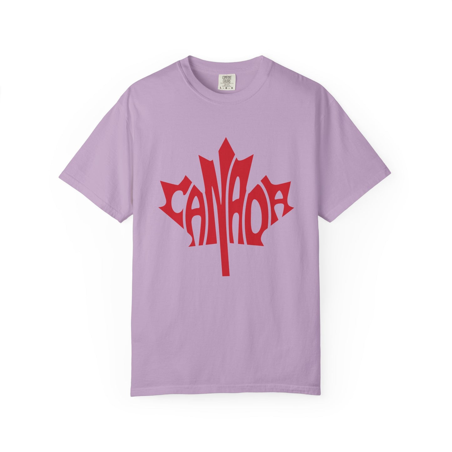 Canada Graphic T-Shirt, Unisex Tee, Garment-Dyed Style, Casual Wear, Summer Essentials, Canadian Pride, Unique Gift Idea