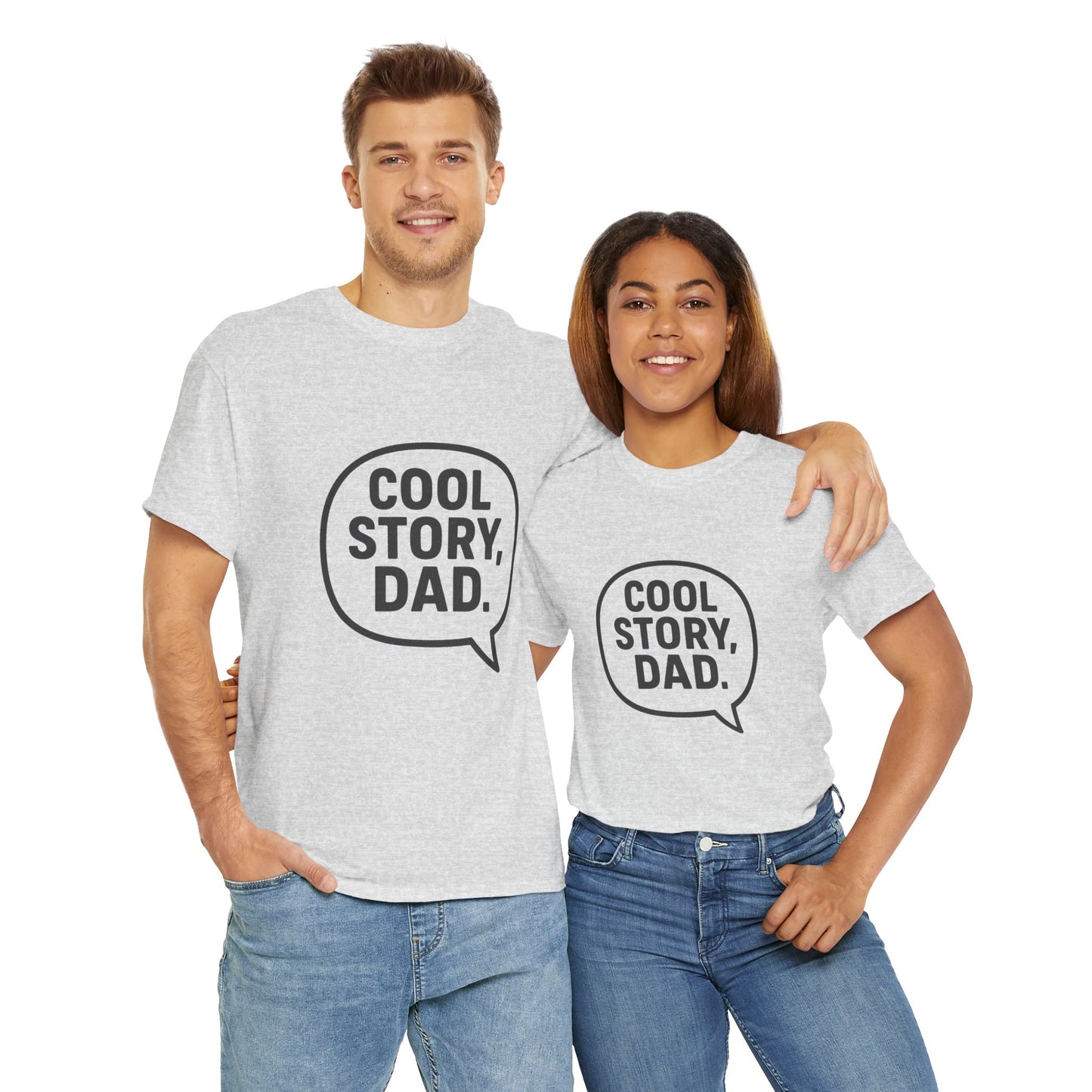 Cool Story Dad Tee | Father's Day Gift, Dad Humor Shirt, Unisex Statement Tee, Casual Gift for Him, Funny Graphic Tee