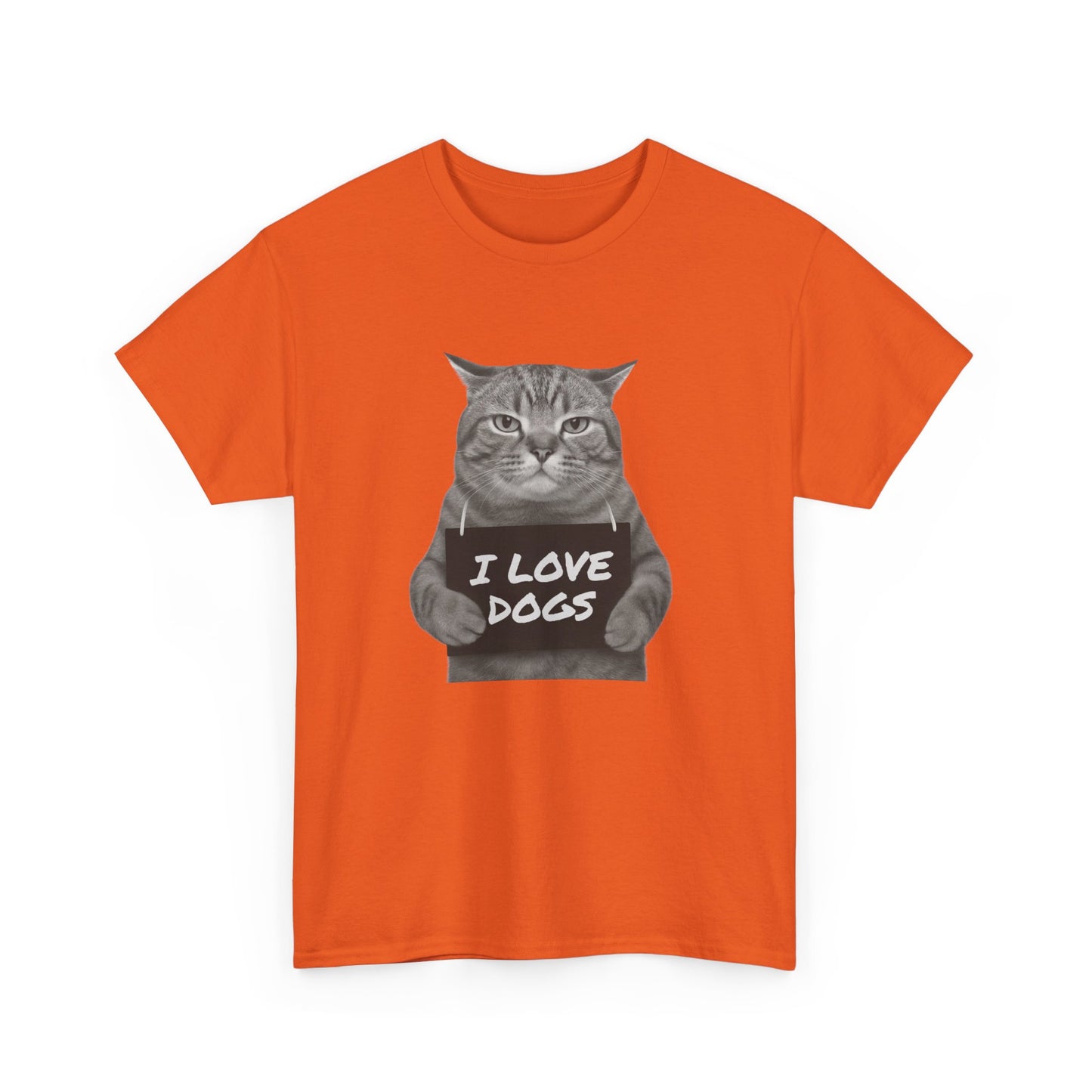 Cute Pet Lover Tee, I Love Dogs Cat Shirt, Animal Lovers Gift, Funny Graphic Tee, Unisex Cotton T-Shirt