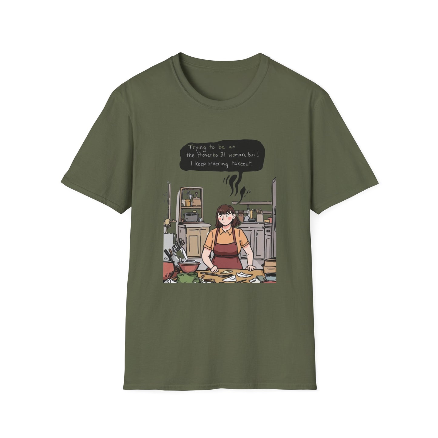 Culinary Humor T-Shirt - Cooking Gift, Funny Shirt, Foodie Apparel, Chef Tee, Unisex Kitchen Style