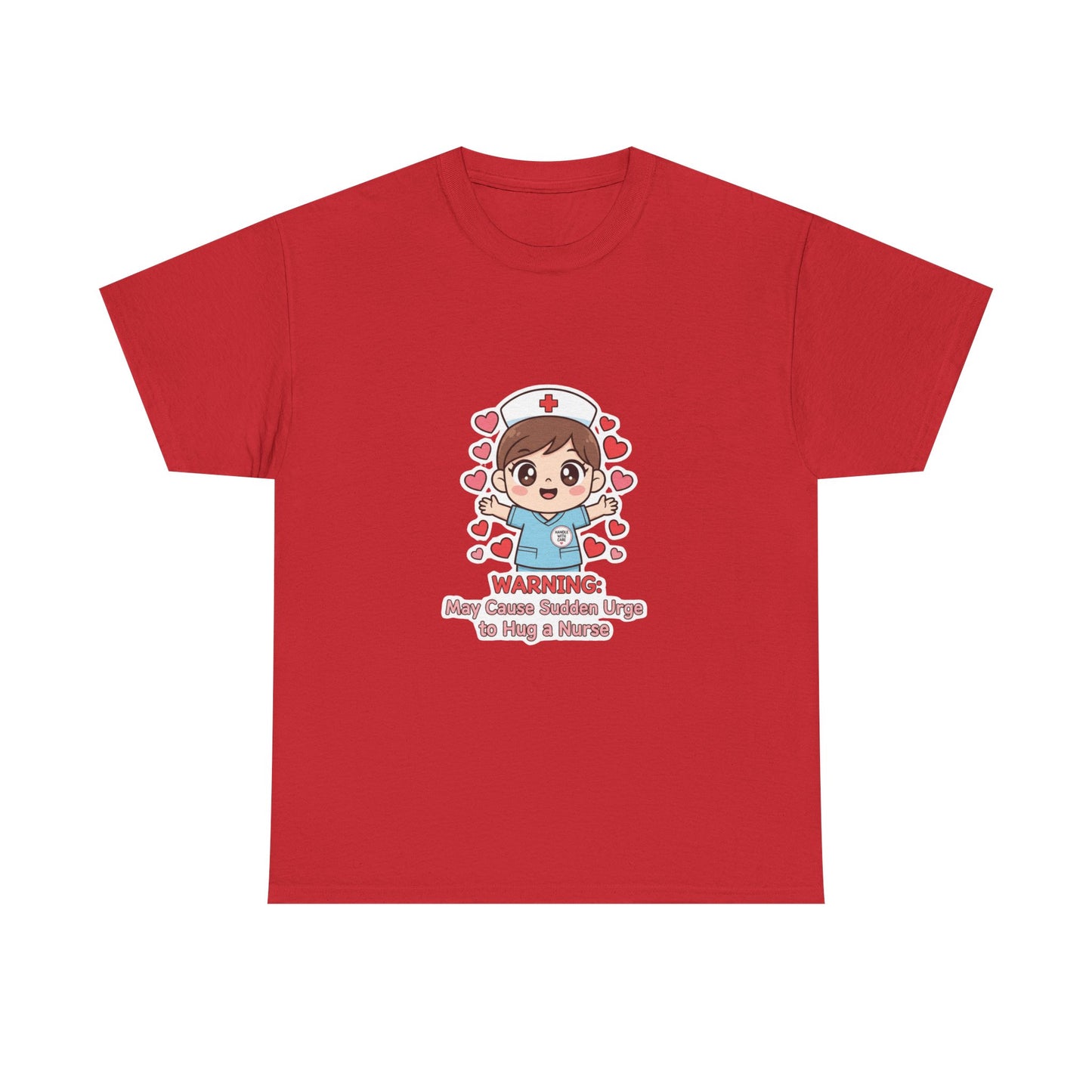 Nurse Humor Tee, Unisex Heavy Cotton Tee for Healthcare Workers, Cute Nurse Shirt, Gift for Nurses, Funny Medical Apparel, Casual T-Shirt