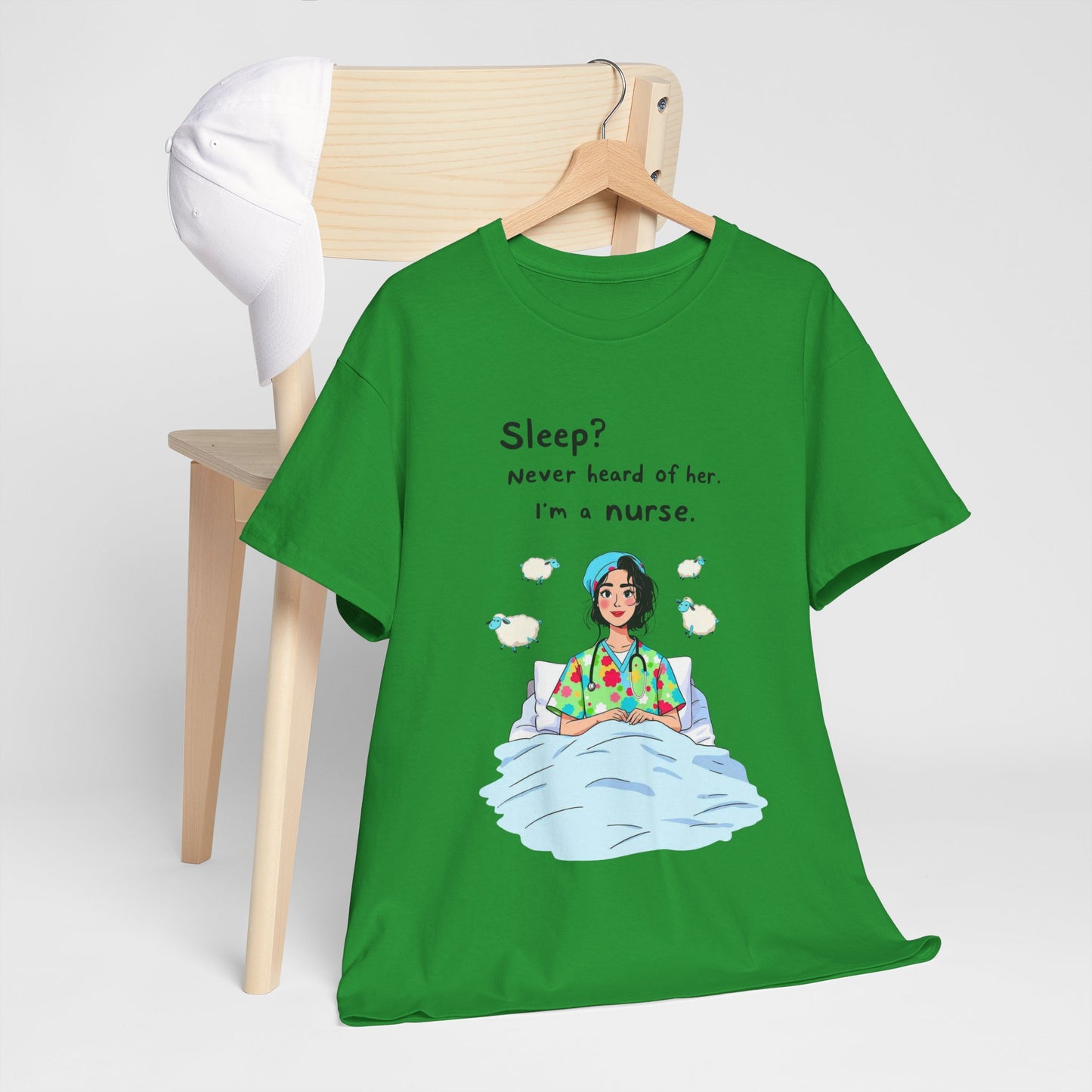 Nurse Humor Tee, Funny Unisex Cotton Shirt, Gift for Nurses, Healthcare Worker Apparel, Cute Nurse Gift Idea, Unique Gift for Nurse