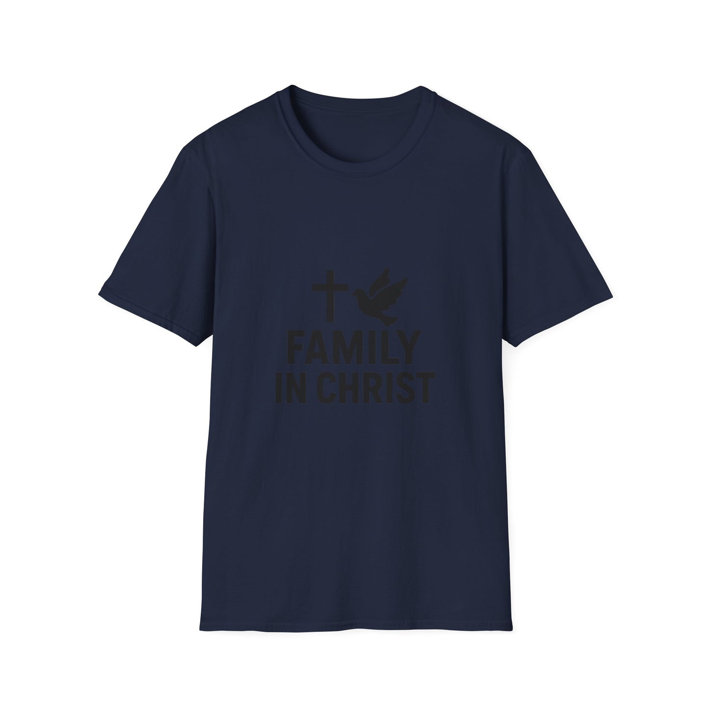 Faith-Inspired Family T-Shirt, Christian Gift, Unisex Tee for Family Events, Church Outfits, Religious Apparel