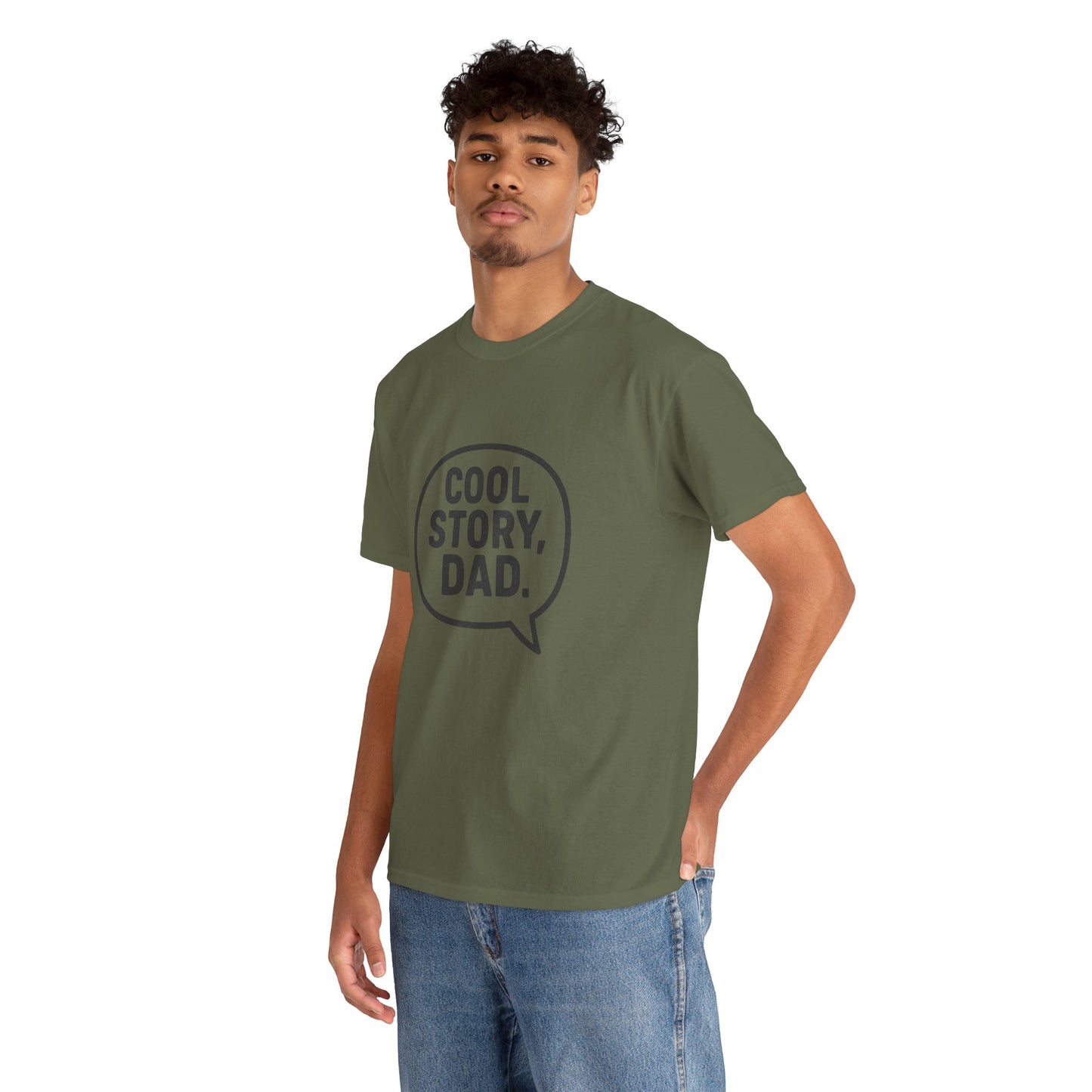 Cool Story Dad Tee | Father's Day Gift, Dad Humor Shirt, Unisex Statement Tee, Casual Gift for Him, Funny Graphic Tee
