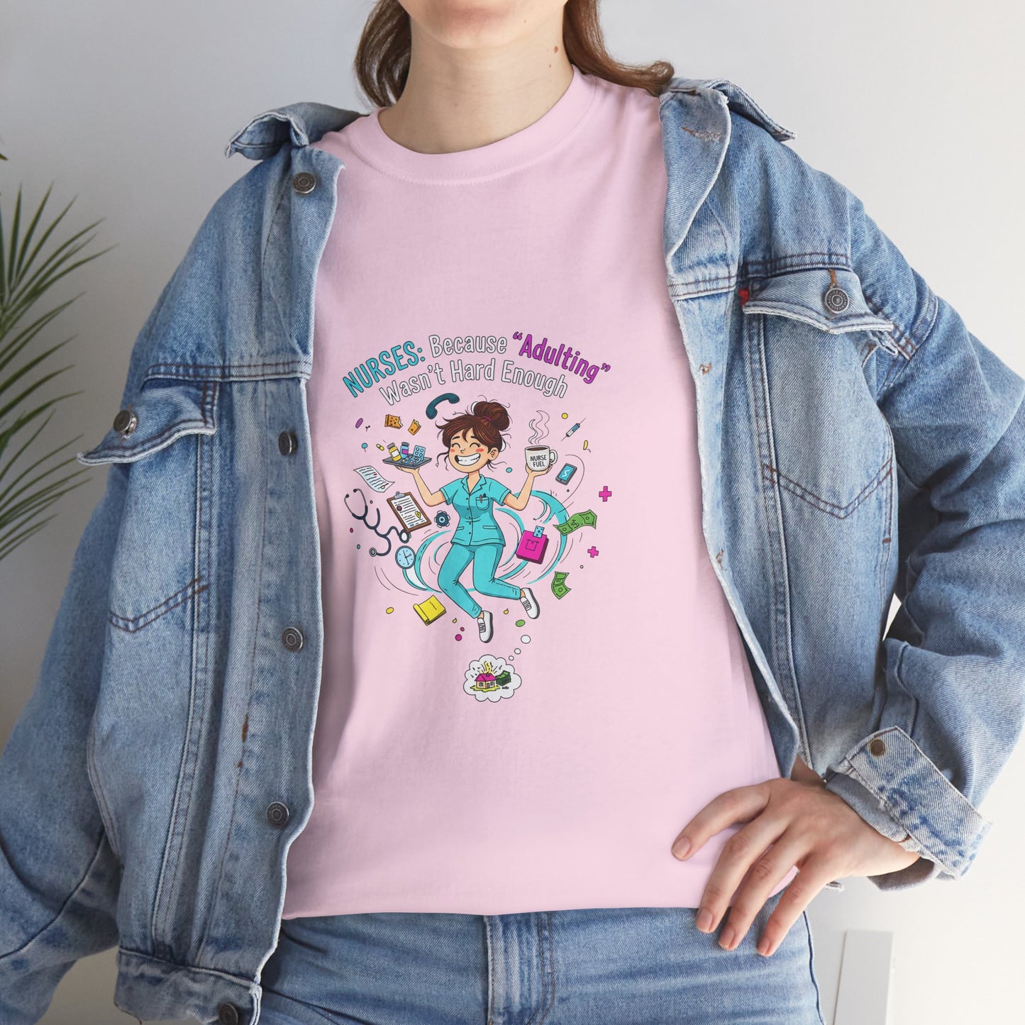 Fun Adventure T-Shirt, Unisex Heavy Cotton Tee for Outdoor Lovers, Gift for Travelers, Casual Wear, Adventure Seekers