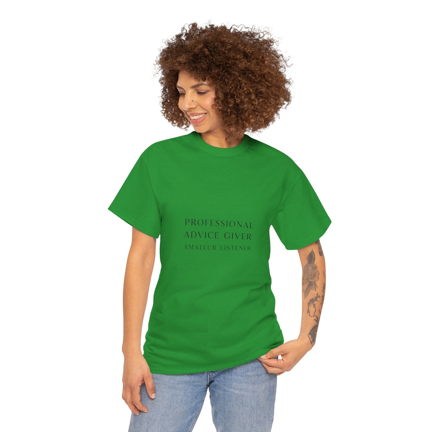 Professional Advice Giver Unisex Heavy Cotton Tee, Gift for Best Friend, Casual Wear, Advice Giver Shirt, Funny Tee, Unique Gift